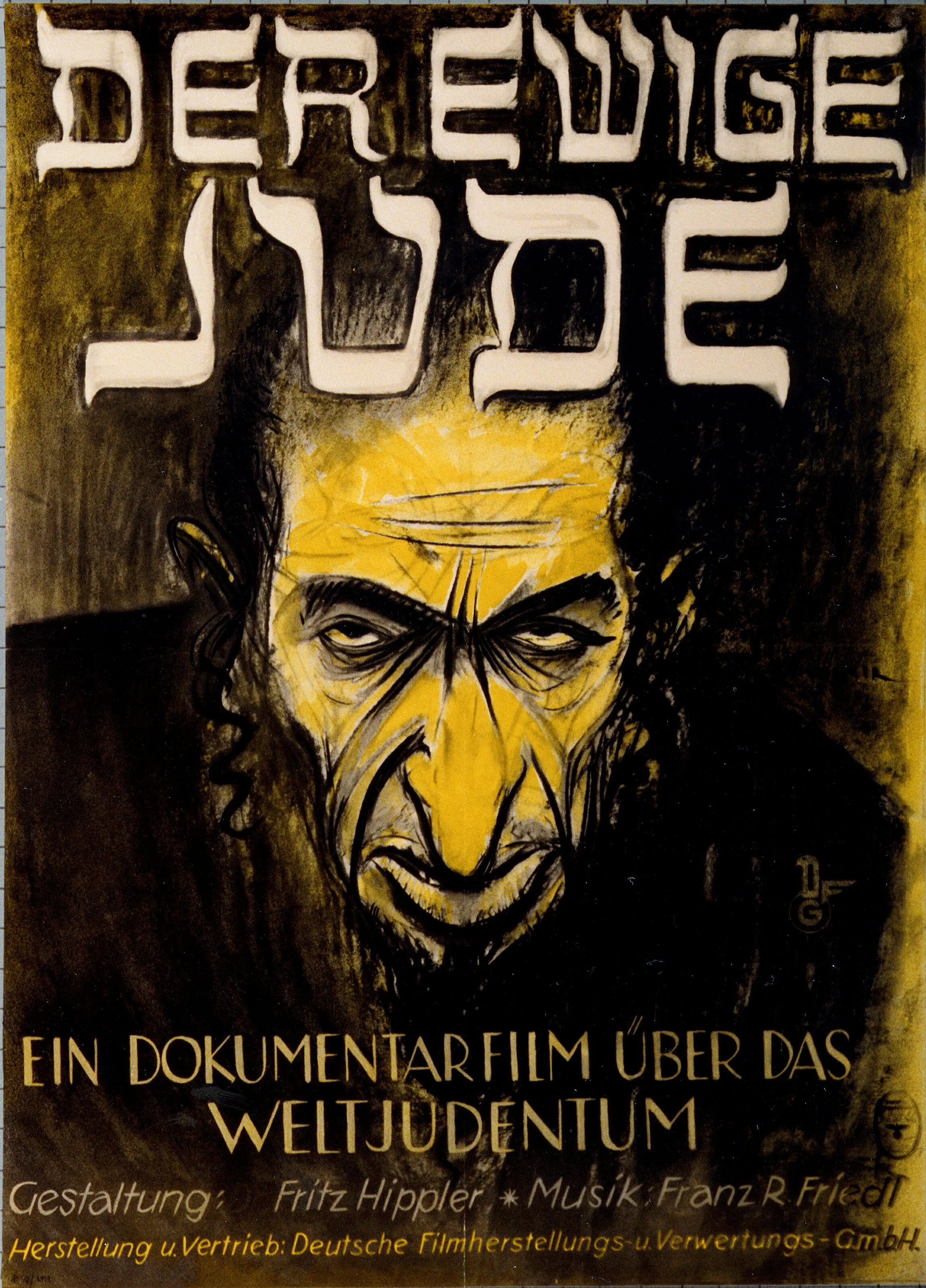 El eterno judío. Supuestamente un documental sobre el judaísmo mundial