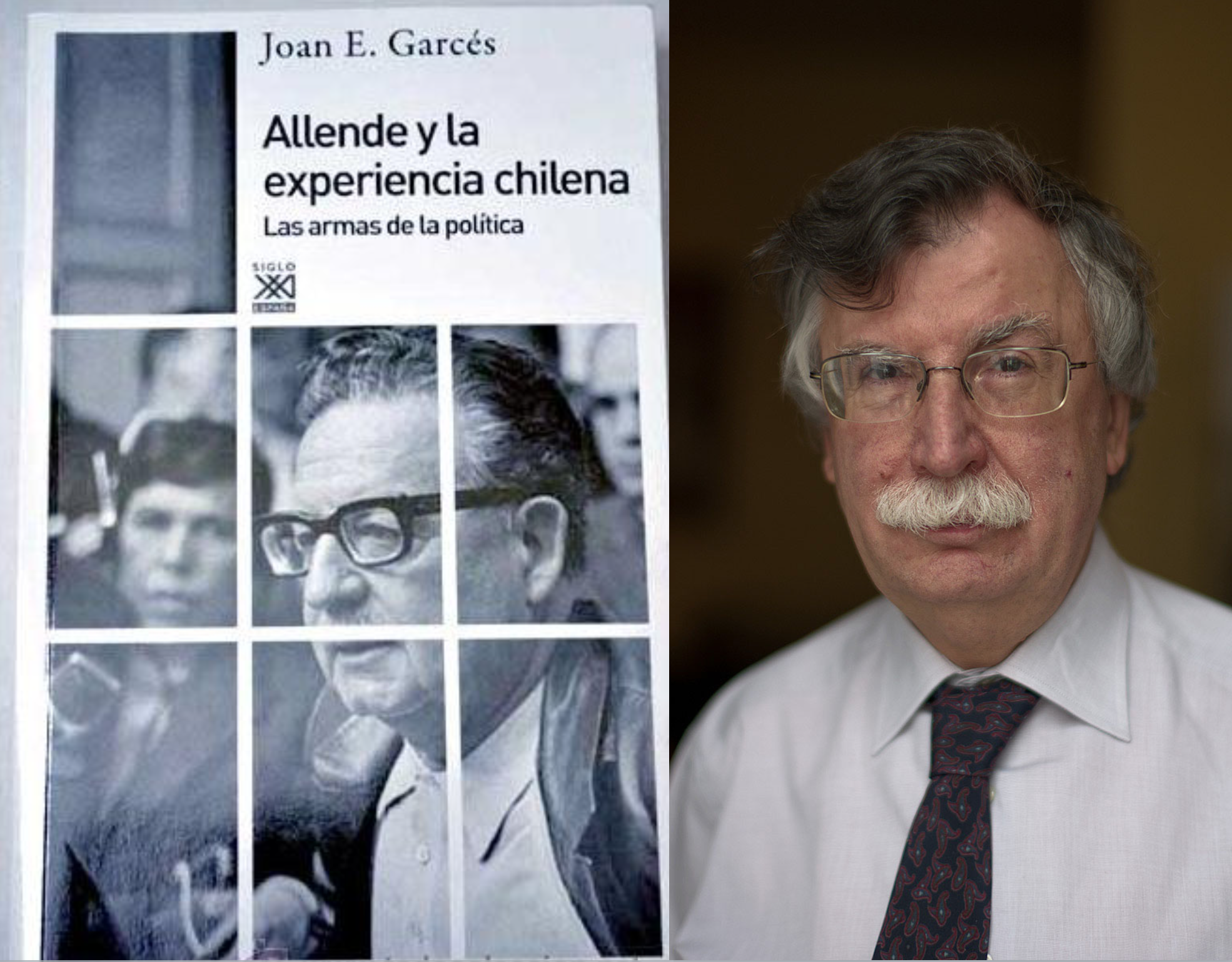 Joan Garcés (1944) fue un estrecho colaborador y asesor de Salvador Allende