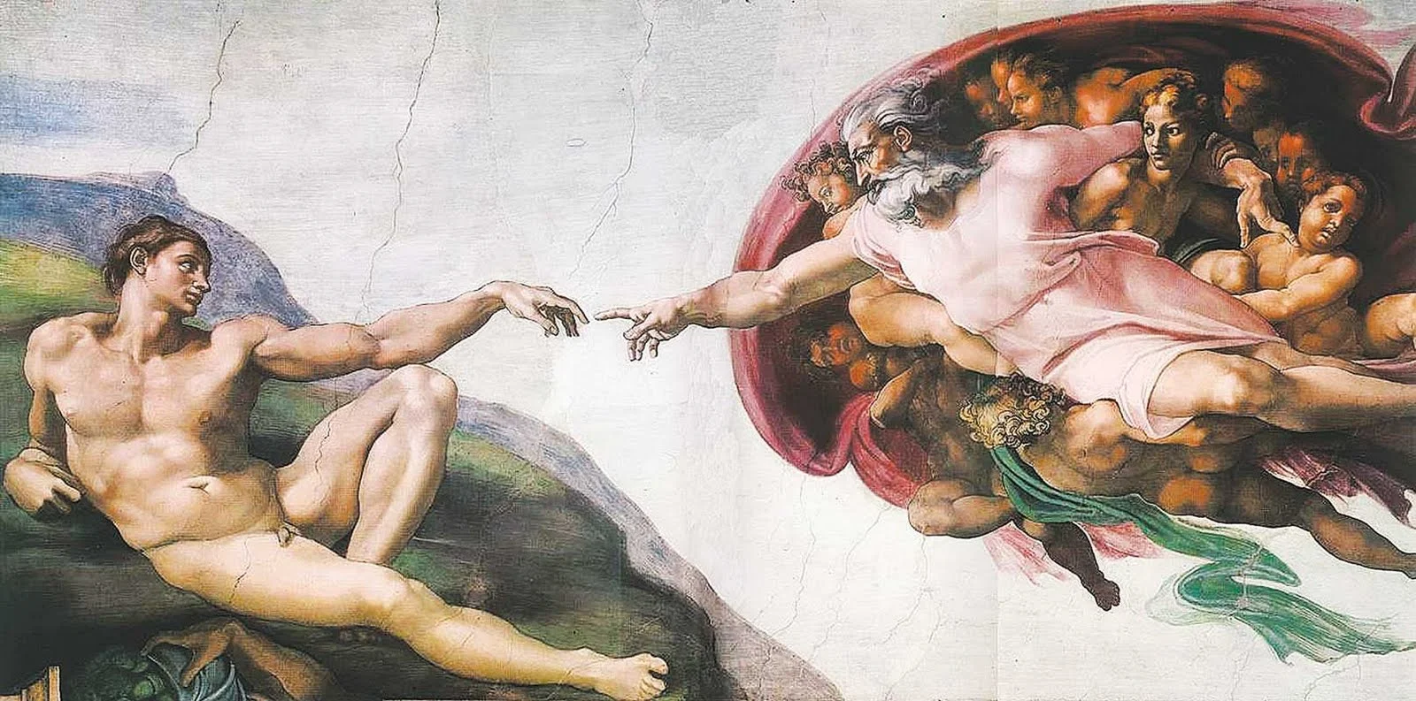 La creación de Adán (Miguel Ángel)