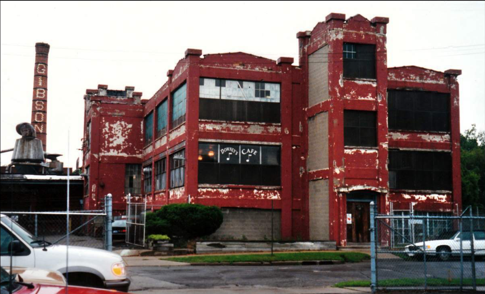 Fábrica origina de Gibson en Kalamazoo