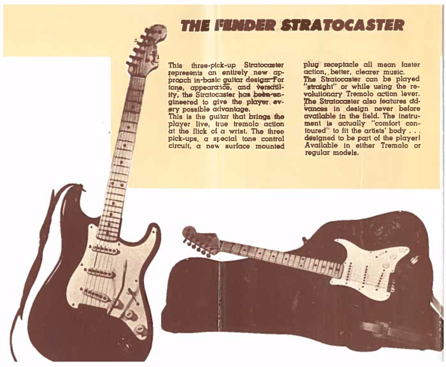 Catálogo Fender (1954)