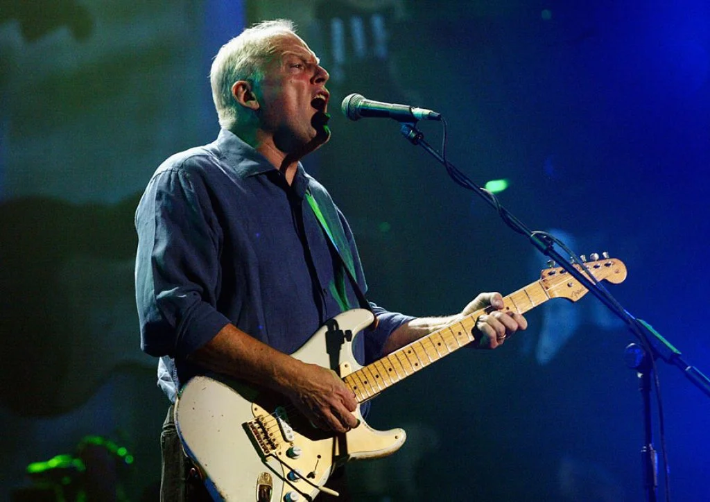 David Gilmour con la 0001