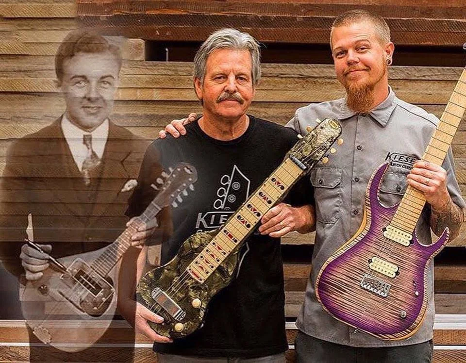 Lowell C. Kiesel, Mark Kiesel y Jeff Kiesel (obtenido de la paginada Facebook de Kiesel)