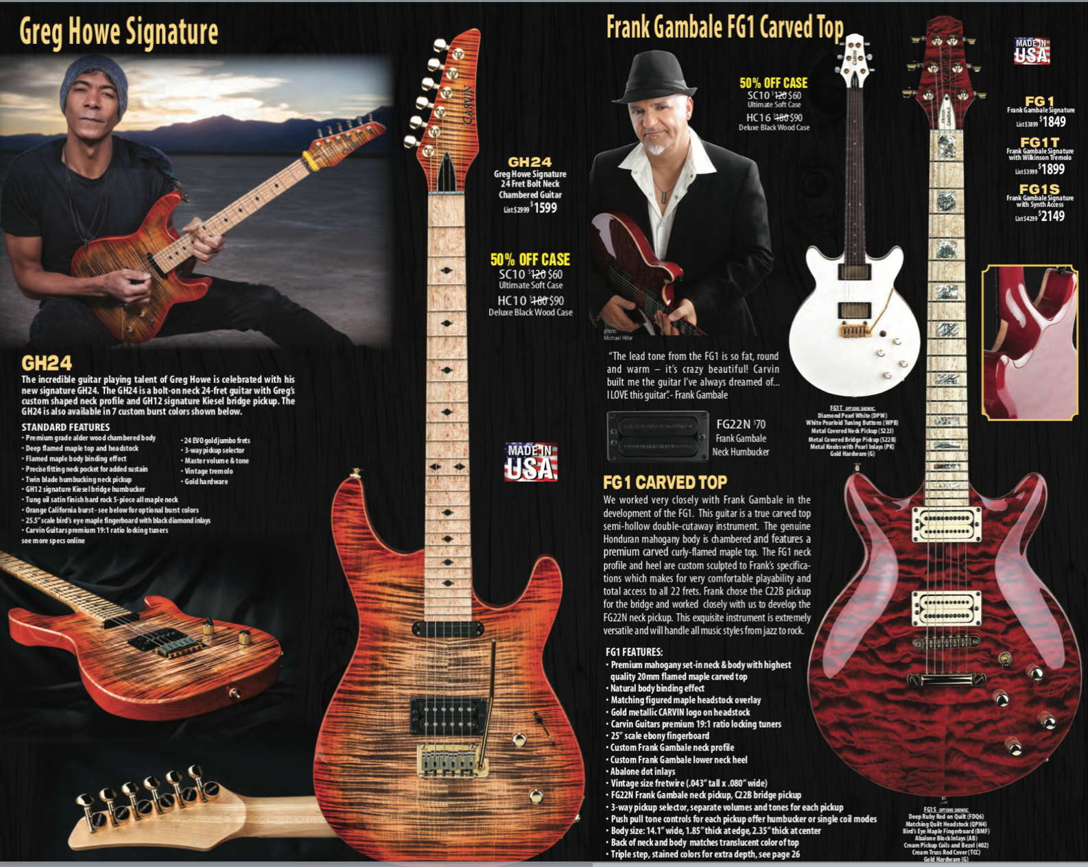 Signatures: Greg Howe y Frank Gambale