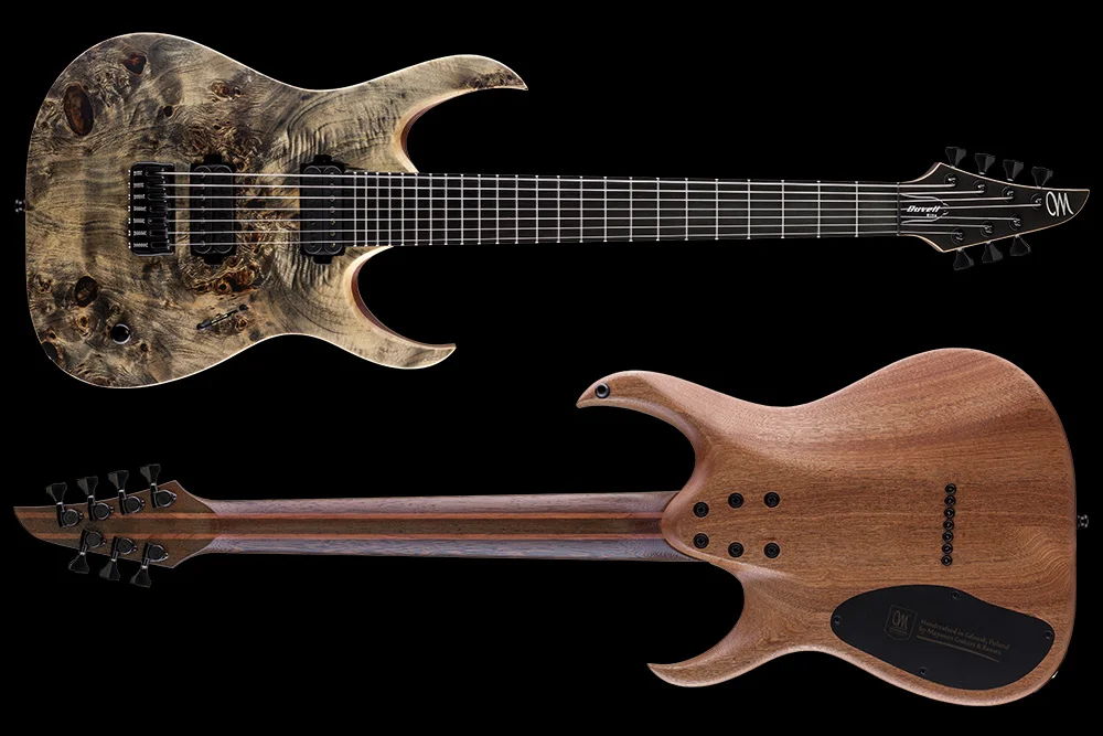 Mayones Duvell Elite 7 (obtenido de https://mayones.com/page/duvell-elite-7-trans-graphite/)