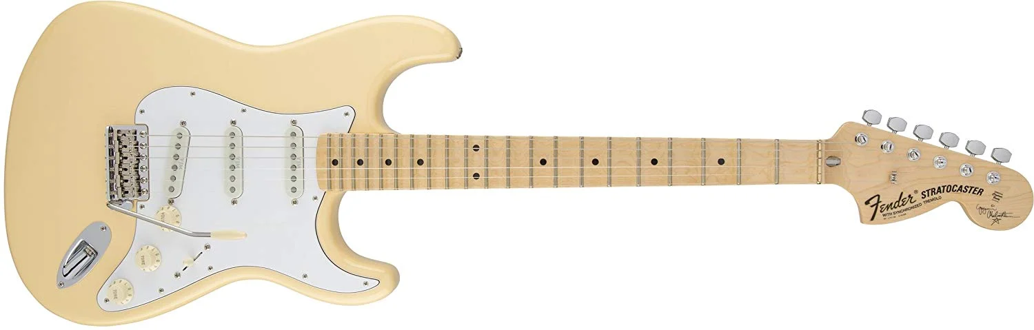 Fender Yngwie Malmsteen con diapasón de arce (maple)