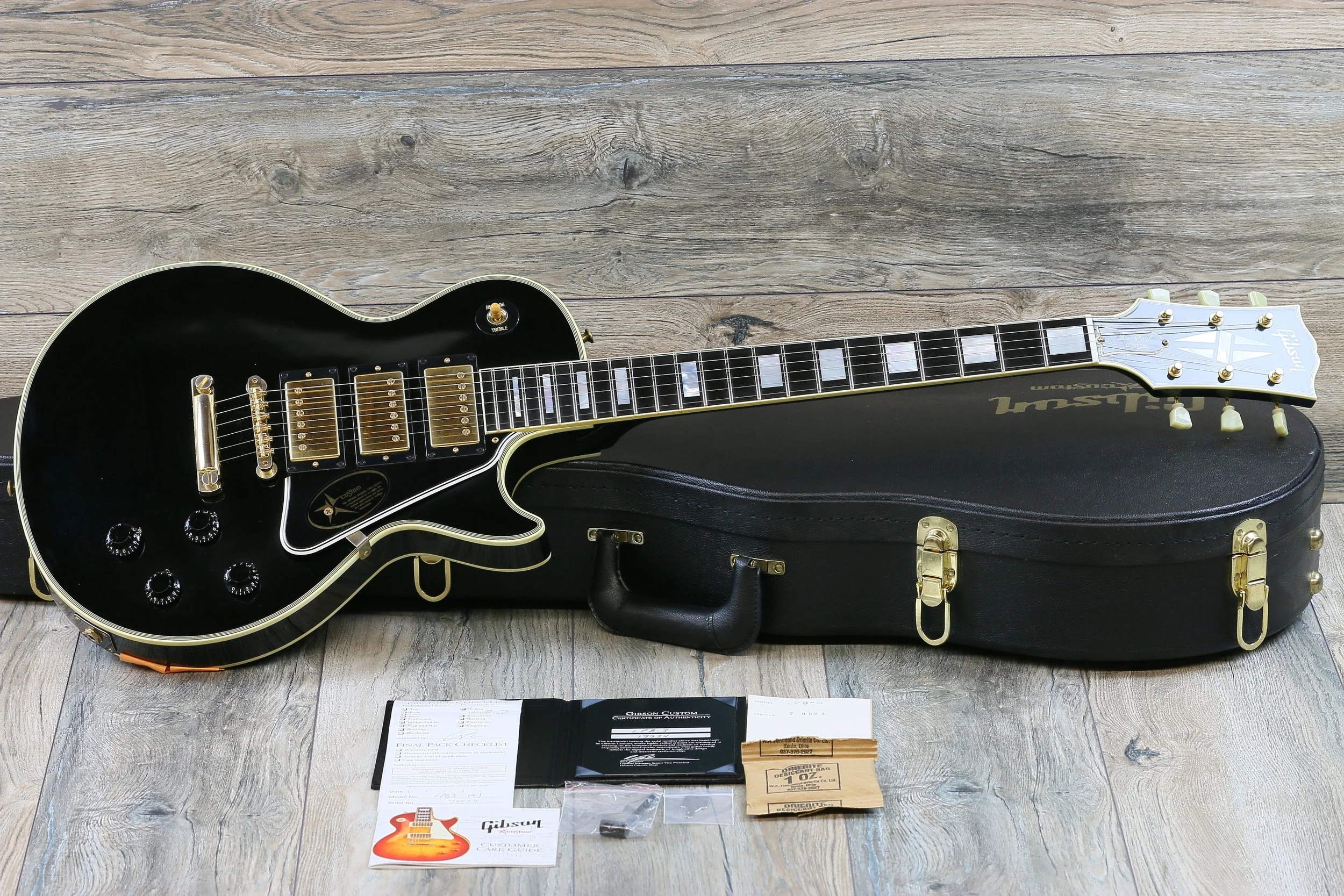 Modificaciones realizadas a la Les Paul Custom (1957)
