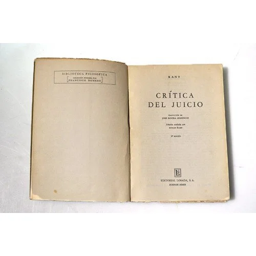 14/15-Apuntes sobre Immanuel Kant. La Crítica del juicio (por Jan Doxrud)