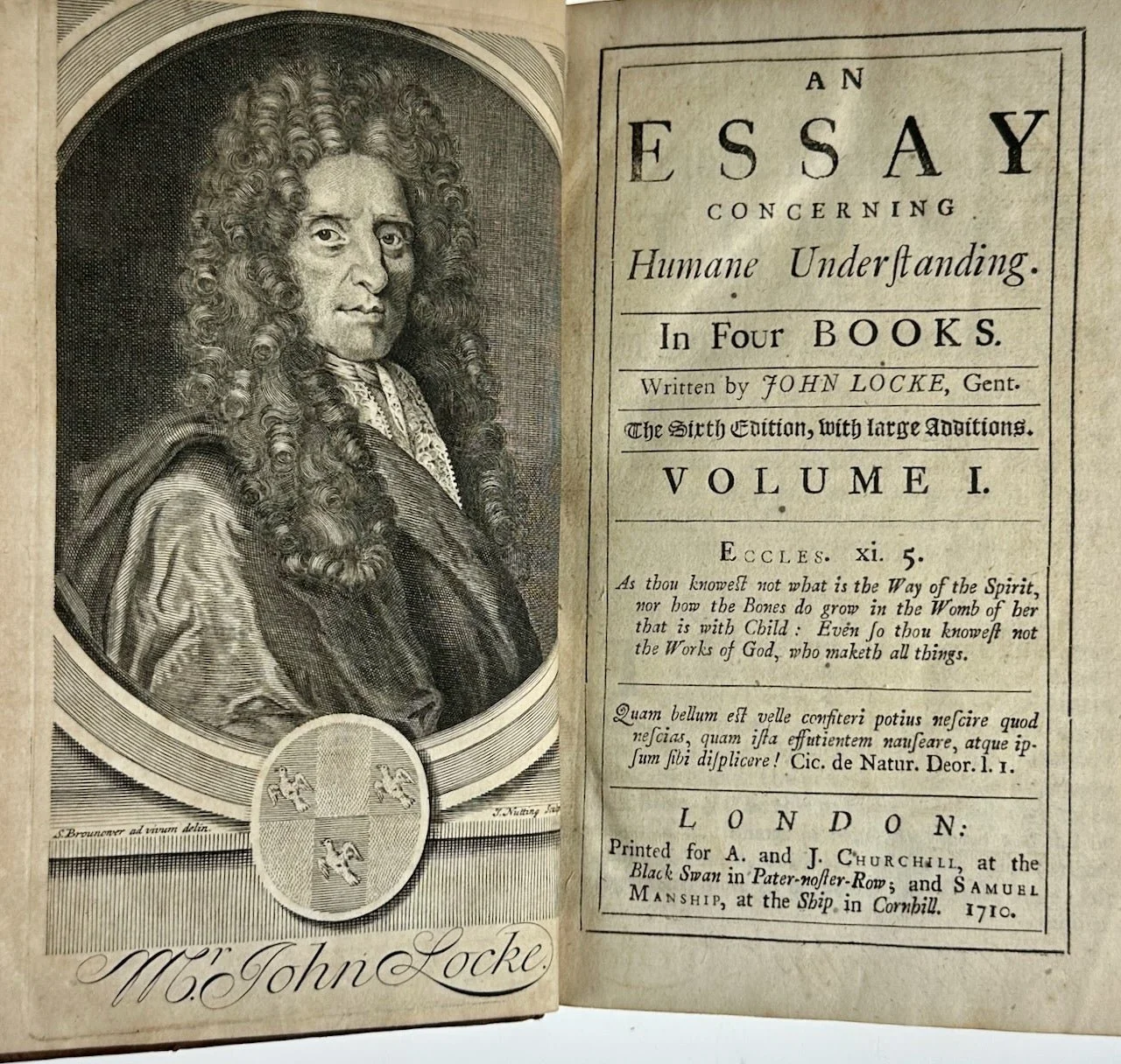 3/7- John Locke: Ensayo sobre el entendimiento humano (por Jan Doxrud)