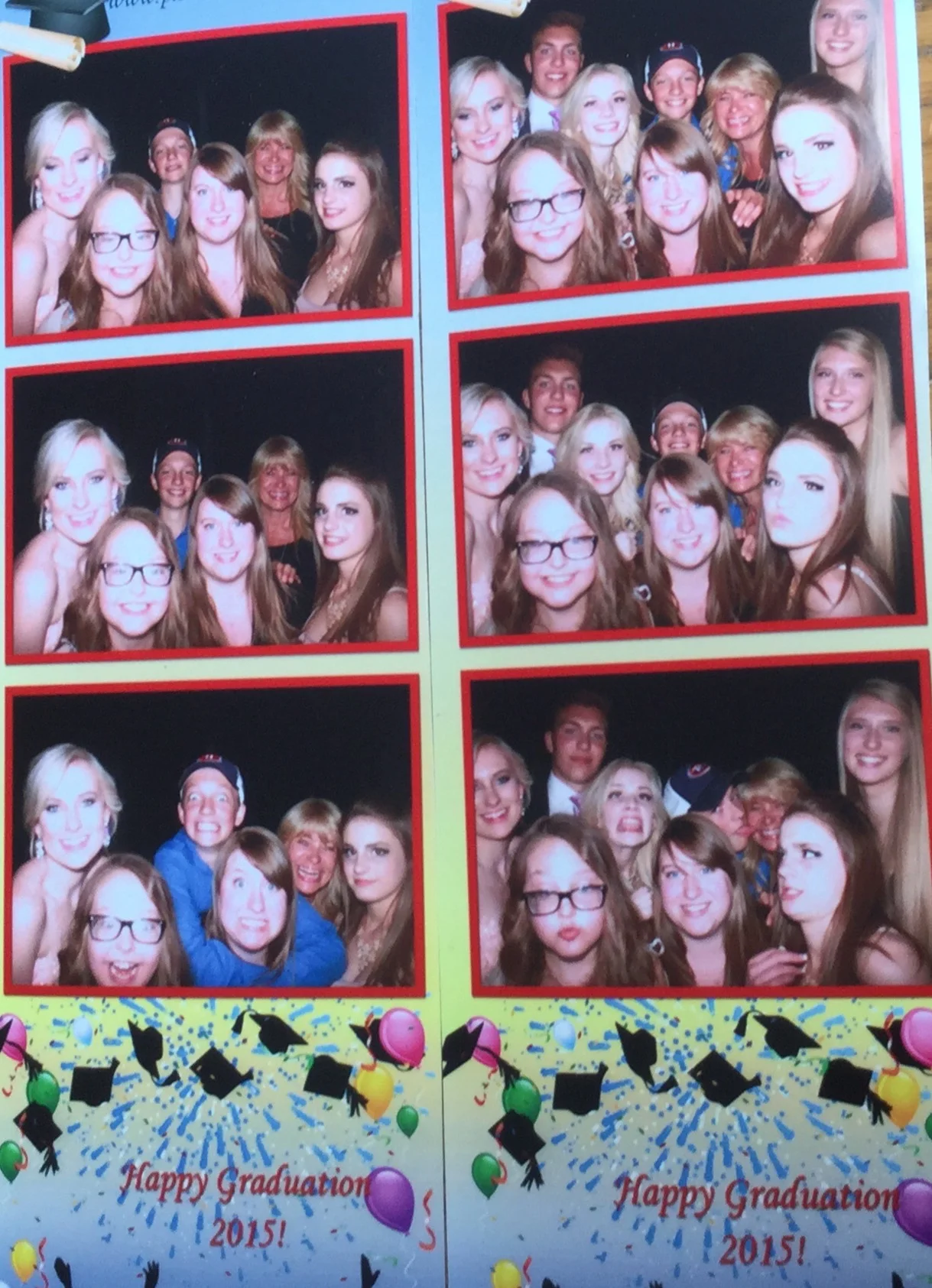 Left Picture: Back row...Anika, Liam, Auntie Anita Front row...Me, Chelsea, Jada