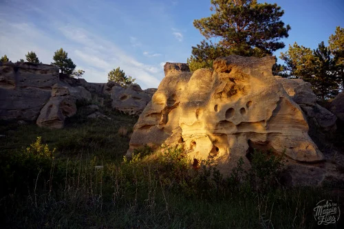 Medicine Rocks State Park, Montana