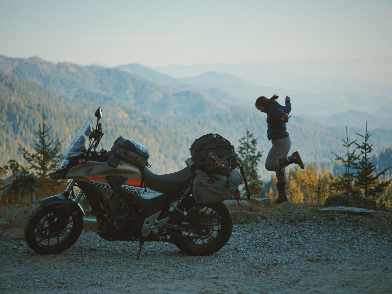 "California, I am in you. See you in the desert." 