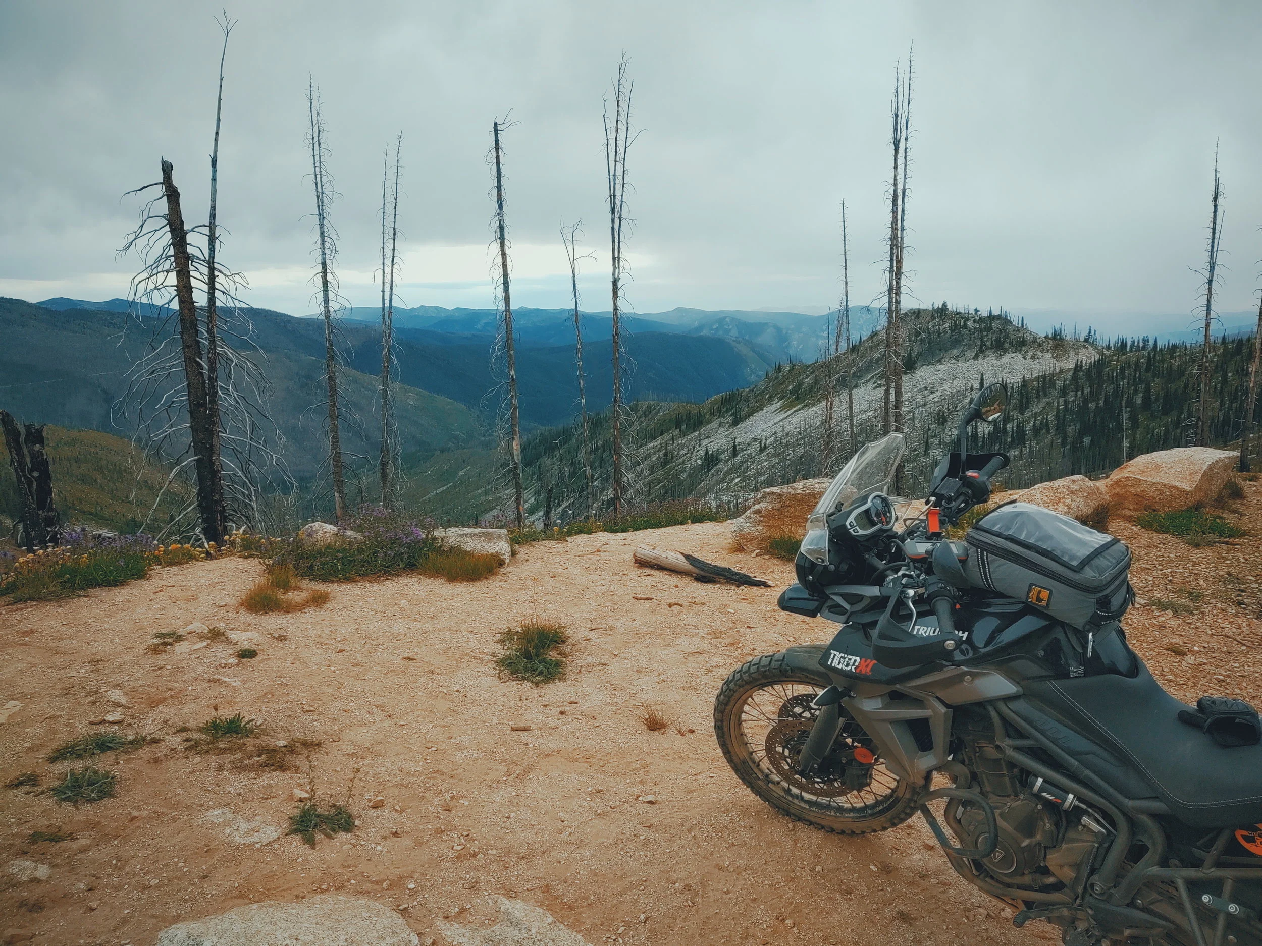 At the top of Magruder Corridor, Idaho