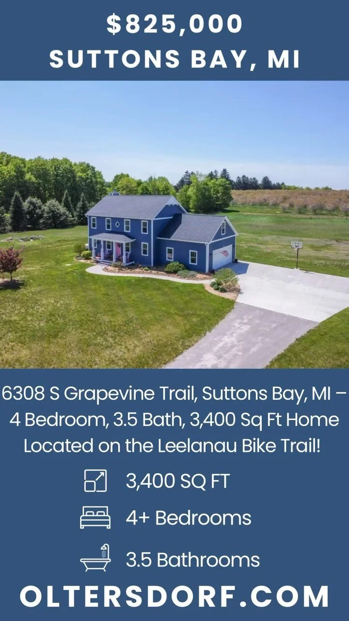 Suttons Bay Vacation Rentals — Oltersdorf Realty Leelanau County