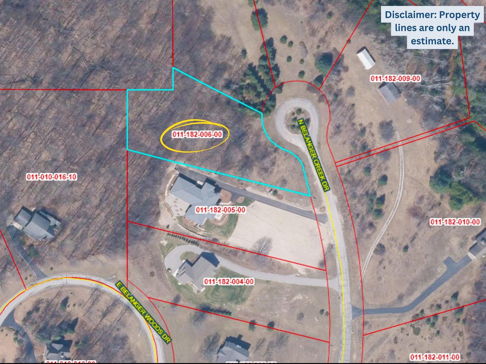 Lot 6 For Sale by Jonathan Oltersdorf, Oltersdorf Realty, Belanger Creek, Suttons Bay Vacant Land For Sale (3).jpg