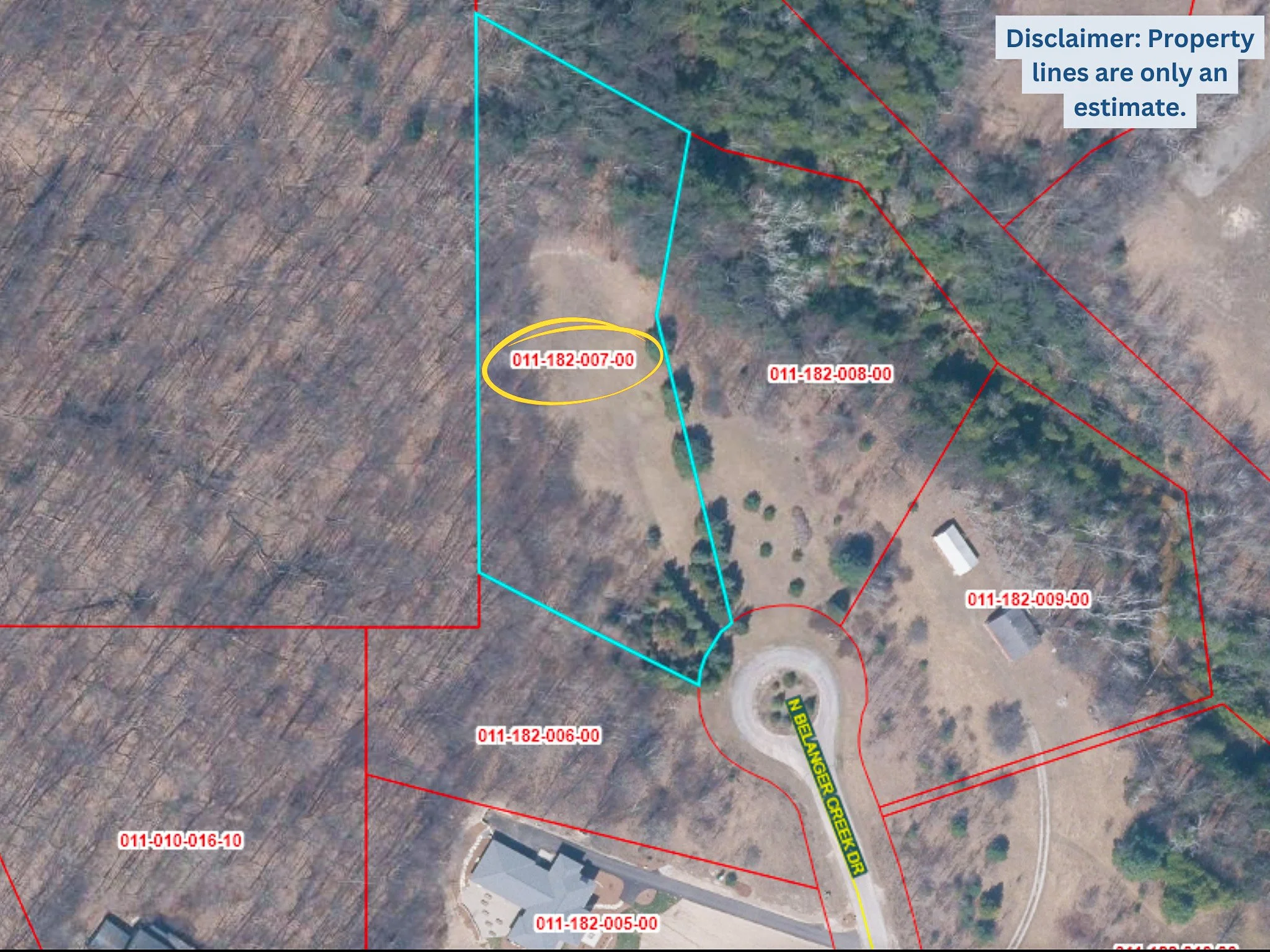 Lot 7 For Sale by Jonathan Oltersdorf, Oltersdorf Realty, Belanger Creek, Suttons Bay Vacant Land For Sale (2).jpg
