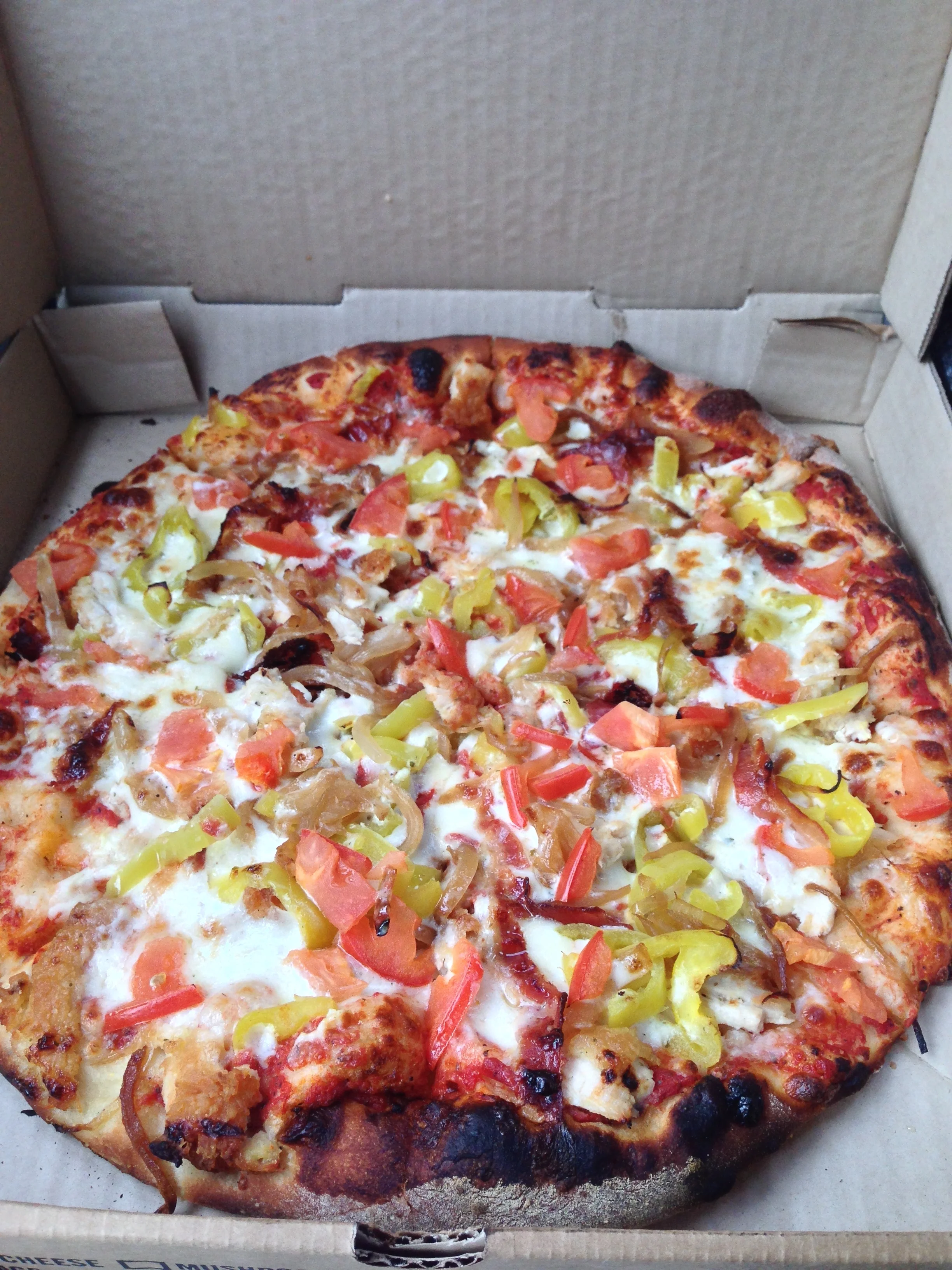 Customized Ranch Pizza