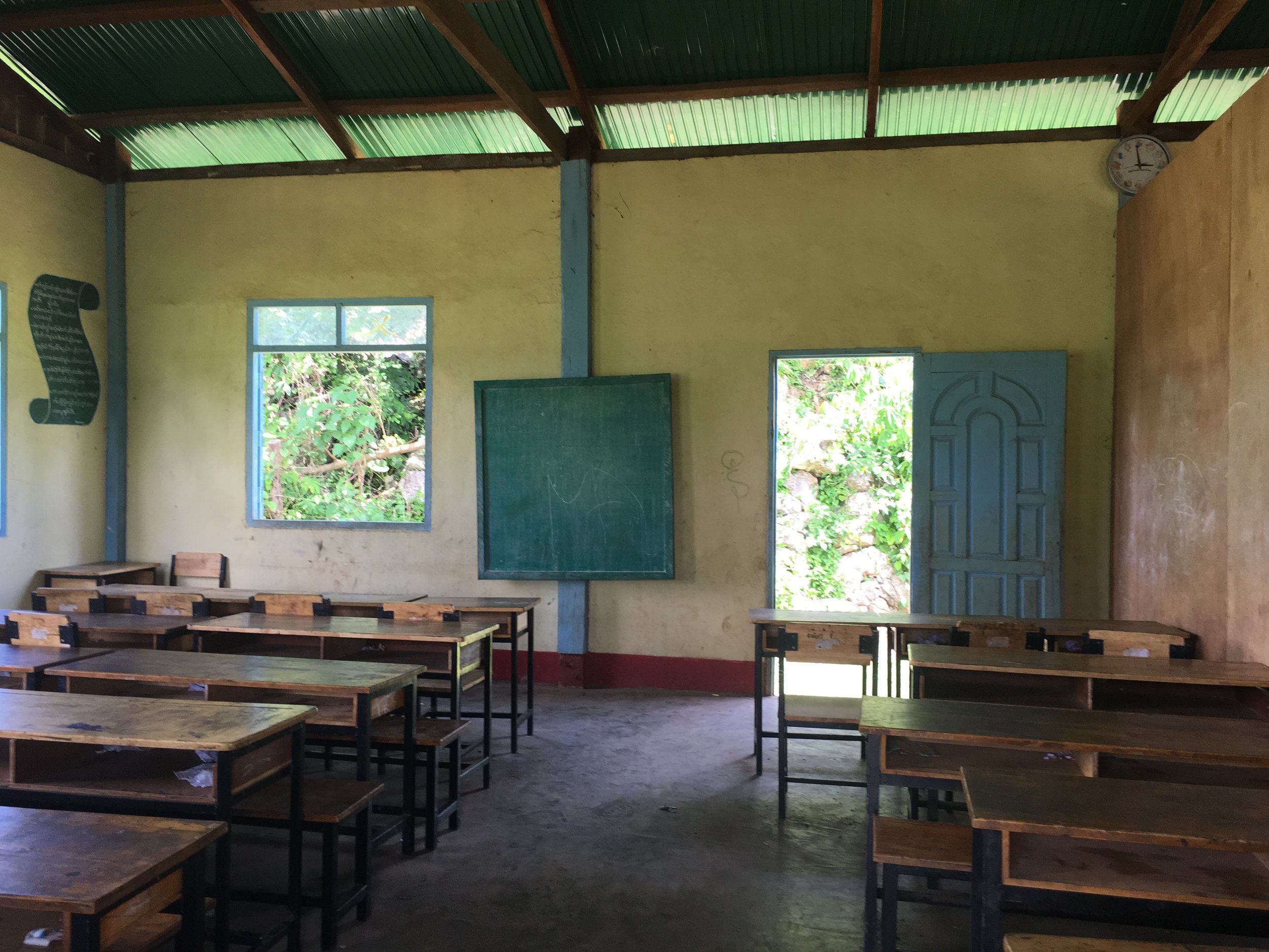 Classroom at K'law Gaw School