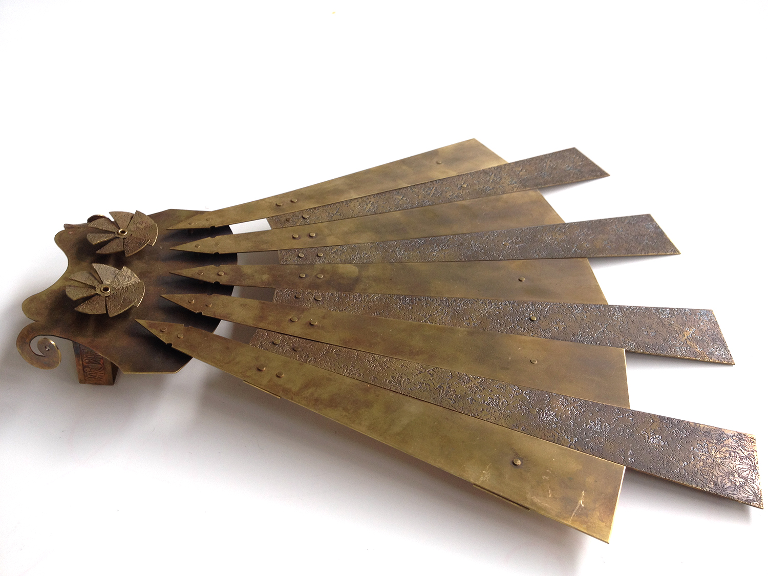   The Mill Mover's Wind Rake  Brass (1 of 2) 