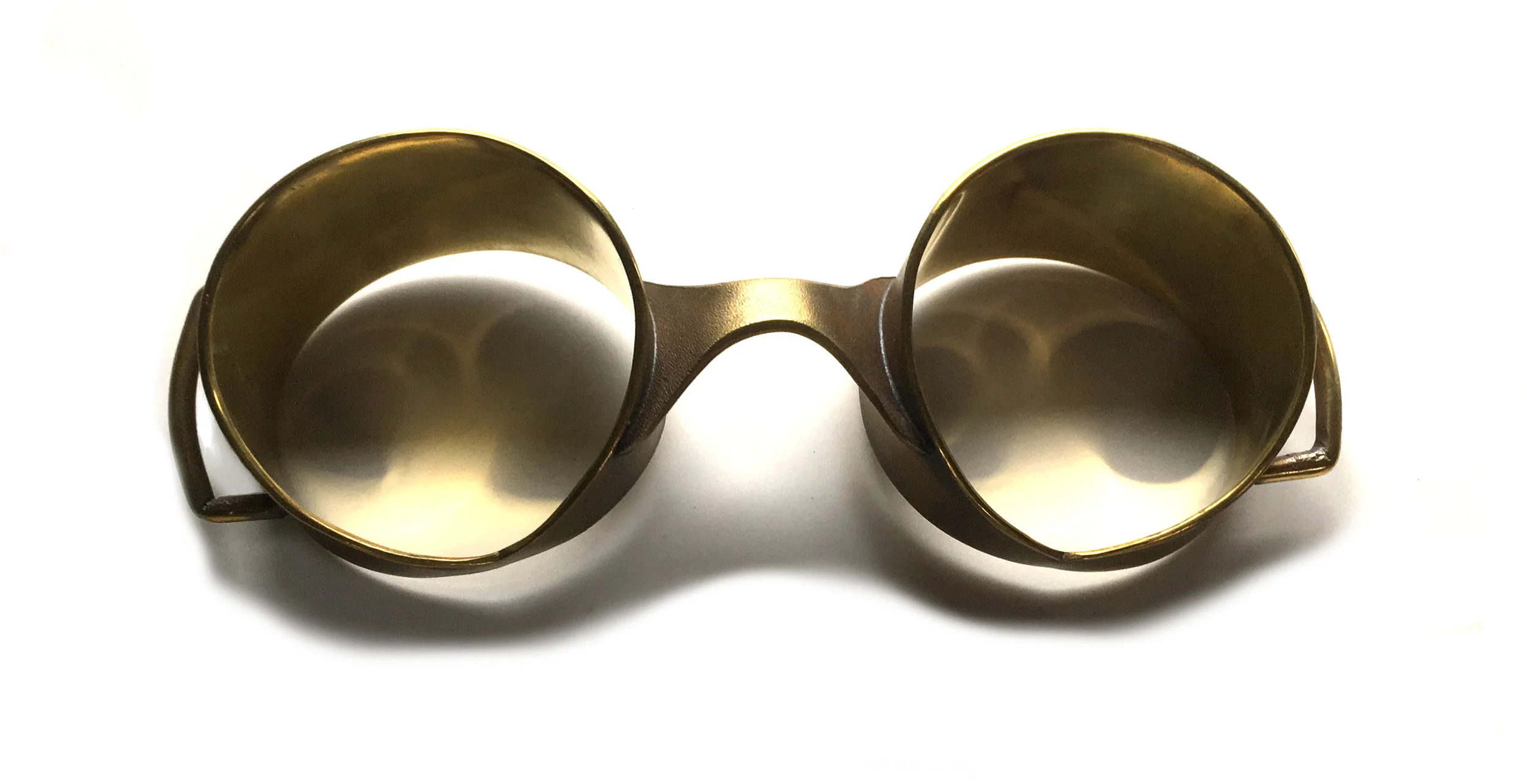 The Woodswalker's Headlights Brass 6.5"x2.5"x3"