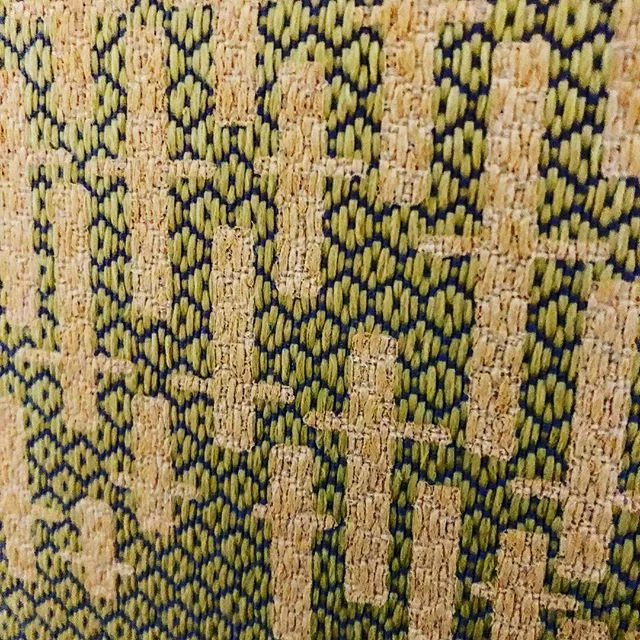 🔅Screen of crosses into woven fabric for textile design for my final project🔅#texture #textile #screenprinting #fabric #costumedesign