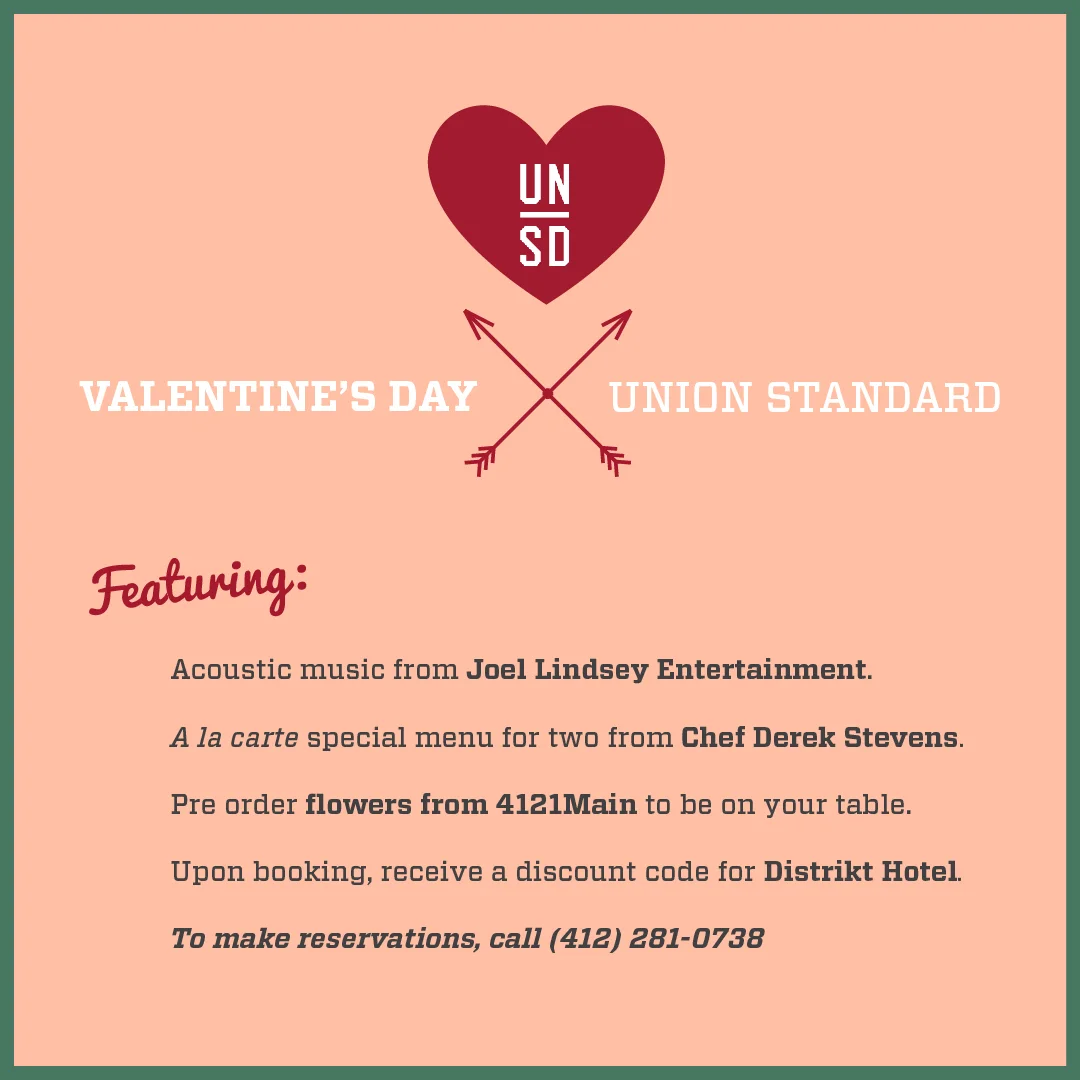 Union Standard Valentine's Day Instagram image