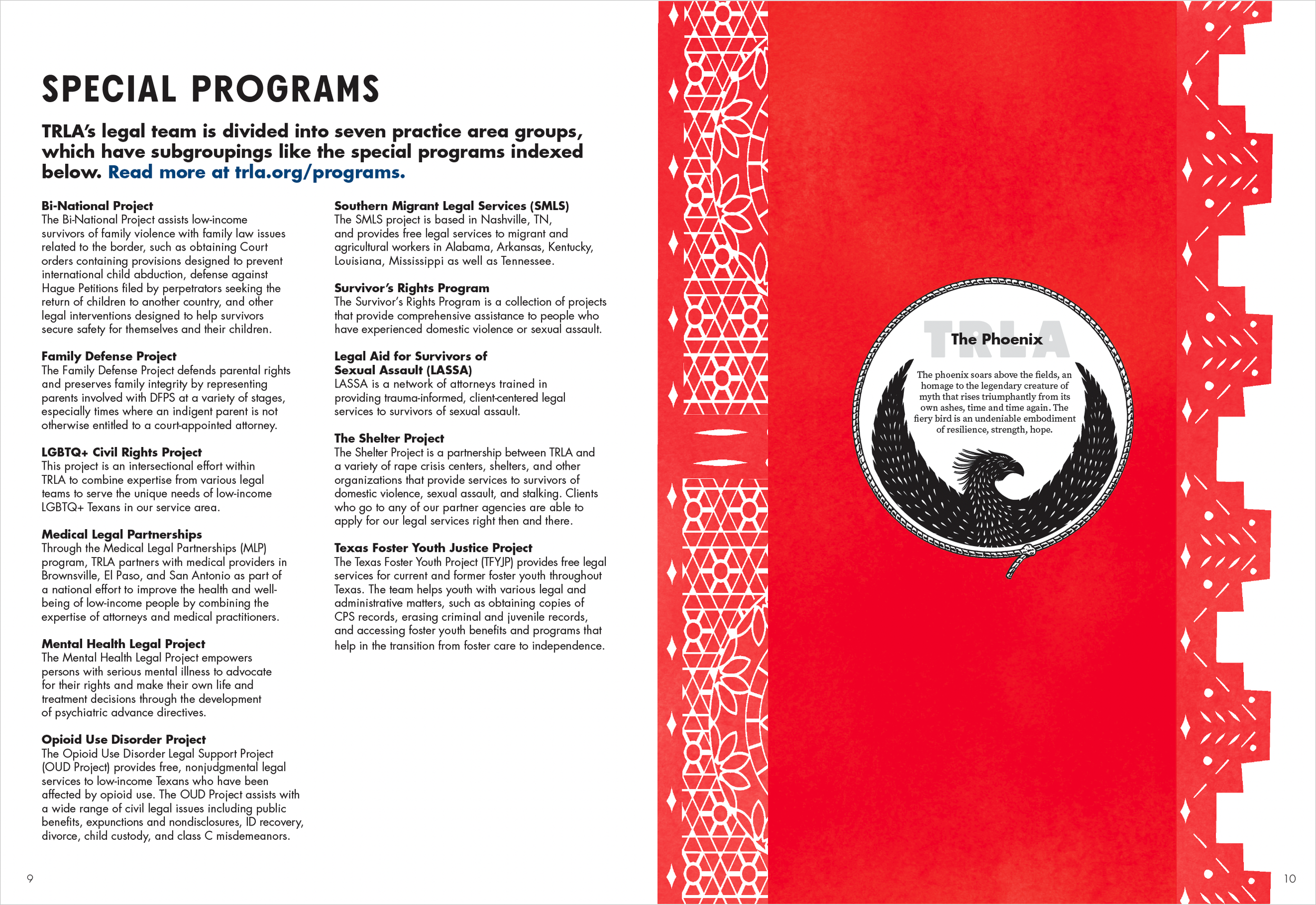 Small reveals of the logo elements continued throughout the document.