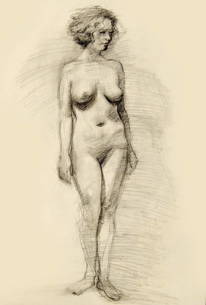 Standing Nude