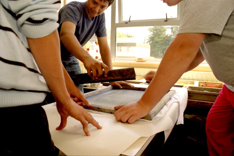 Making t-shirts!