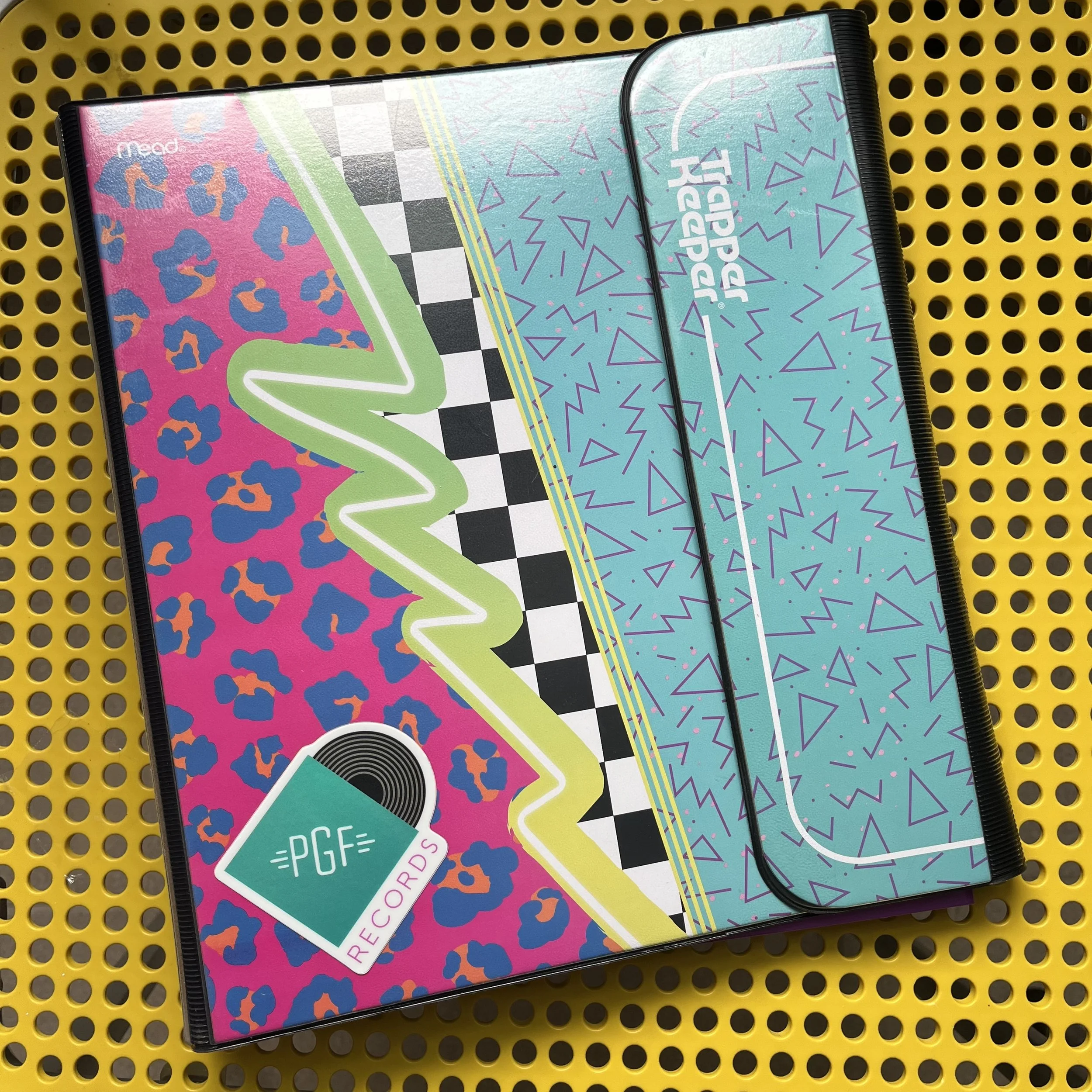 PGF Records Trapper Keeper