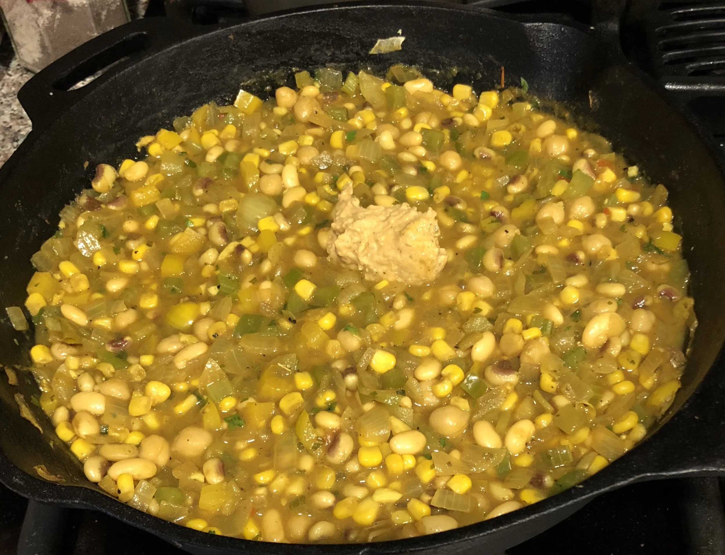 Green Chili Chili Cooking With Added Hummus.jpg
