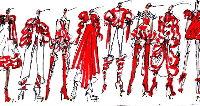 Finding courage for the catwalk