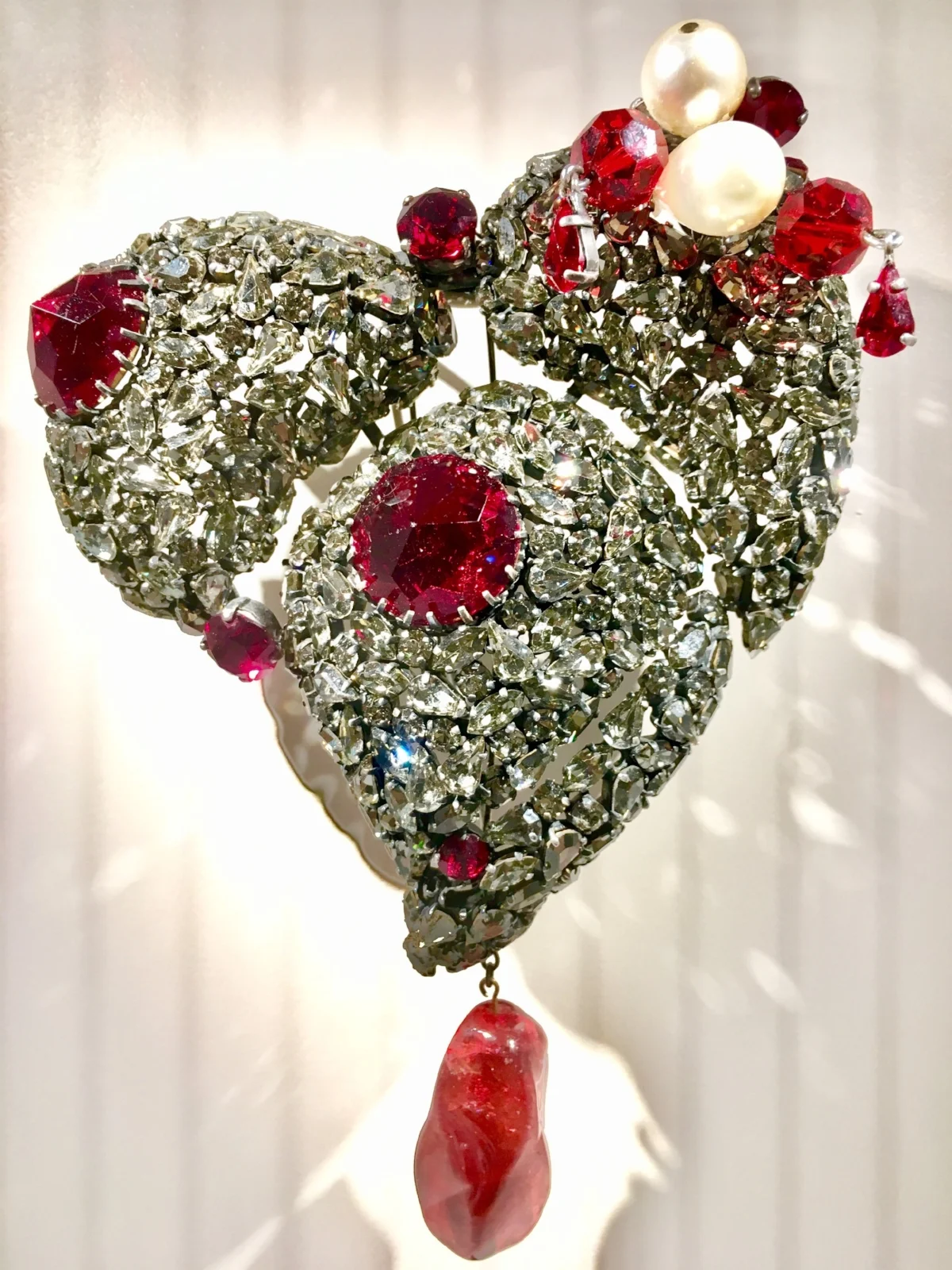 Yves Heart, his talisman.