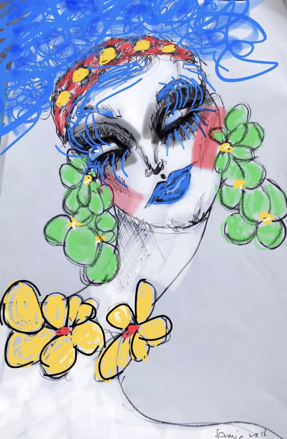 Trans Formation ink, digital NYC 2018