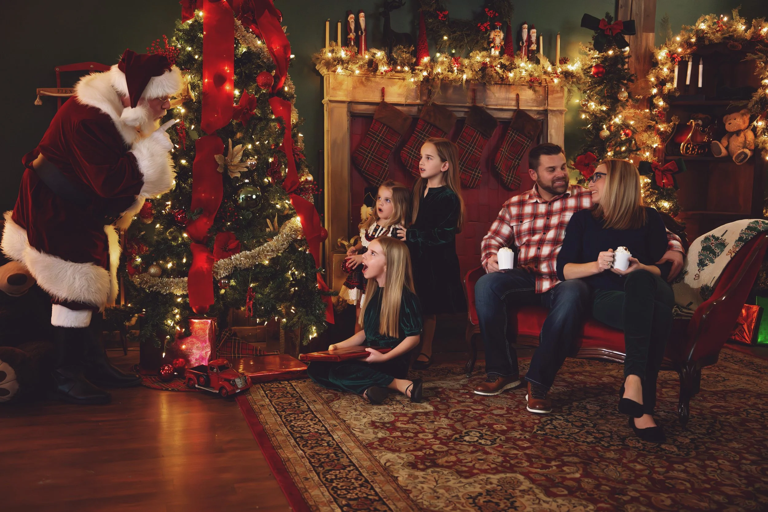 Santa Christmas Session Chattanooga