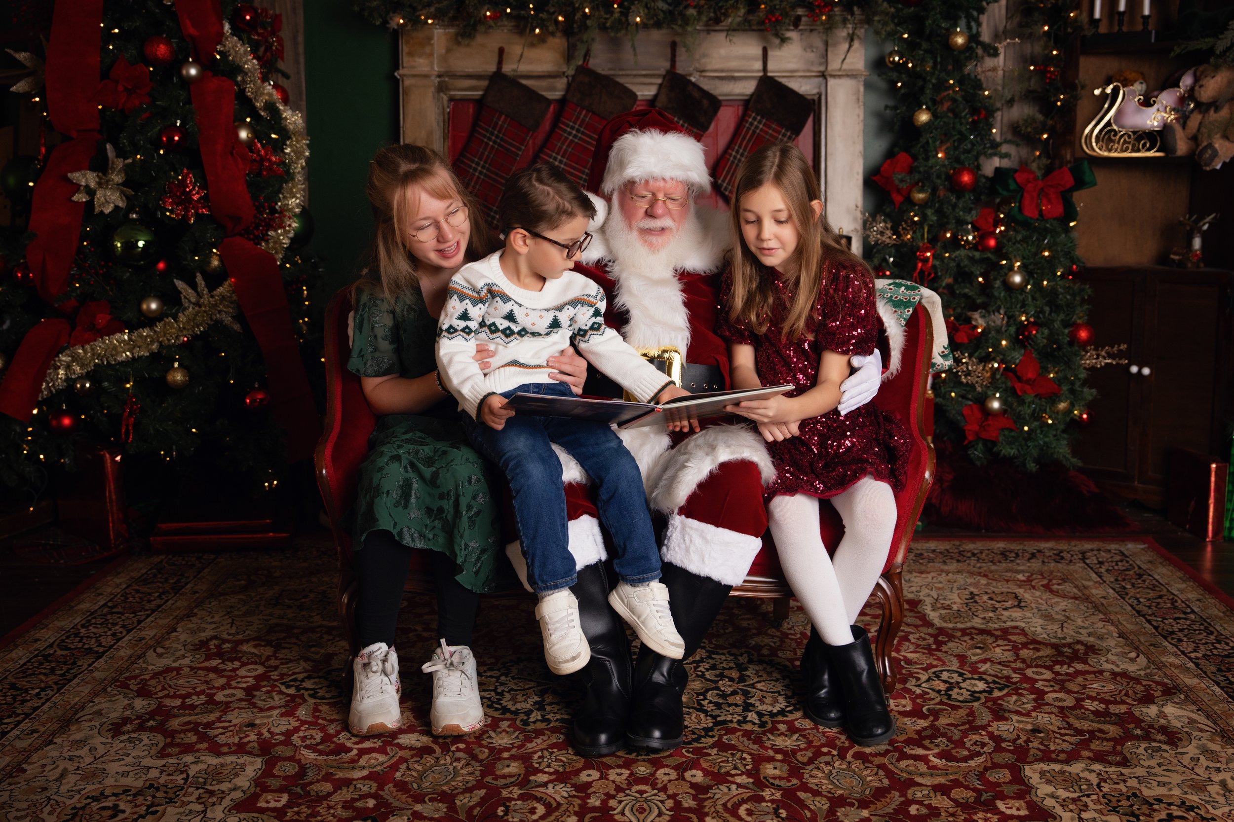 Santa Christmas Session Chattanooga