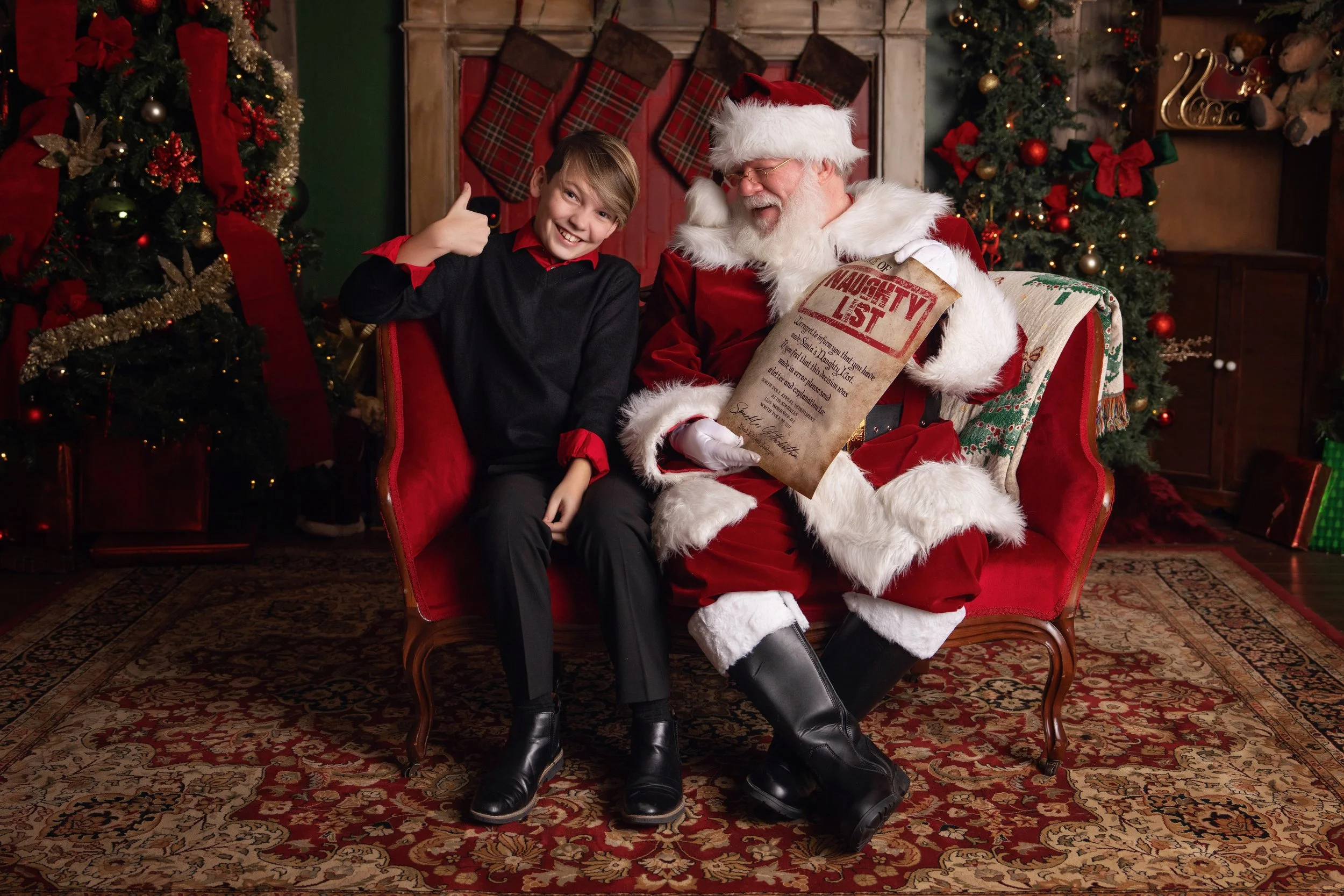 Santa Christmas Session Chattanooga