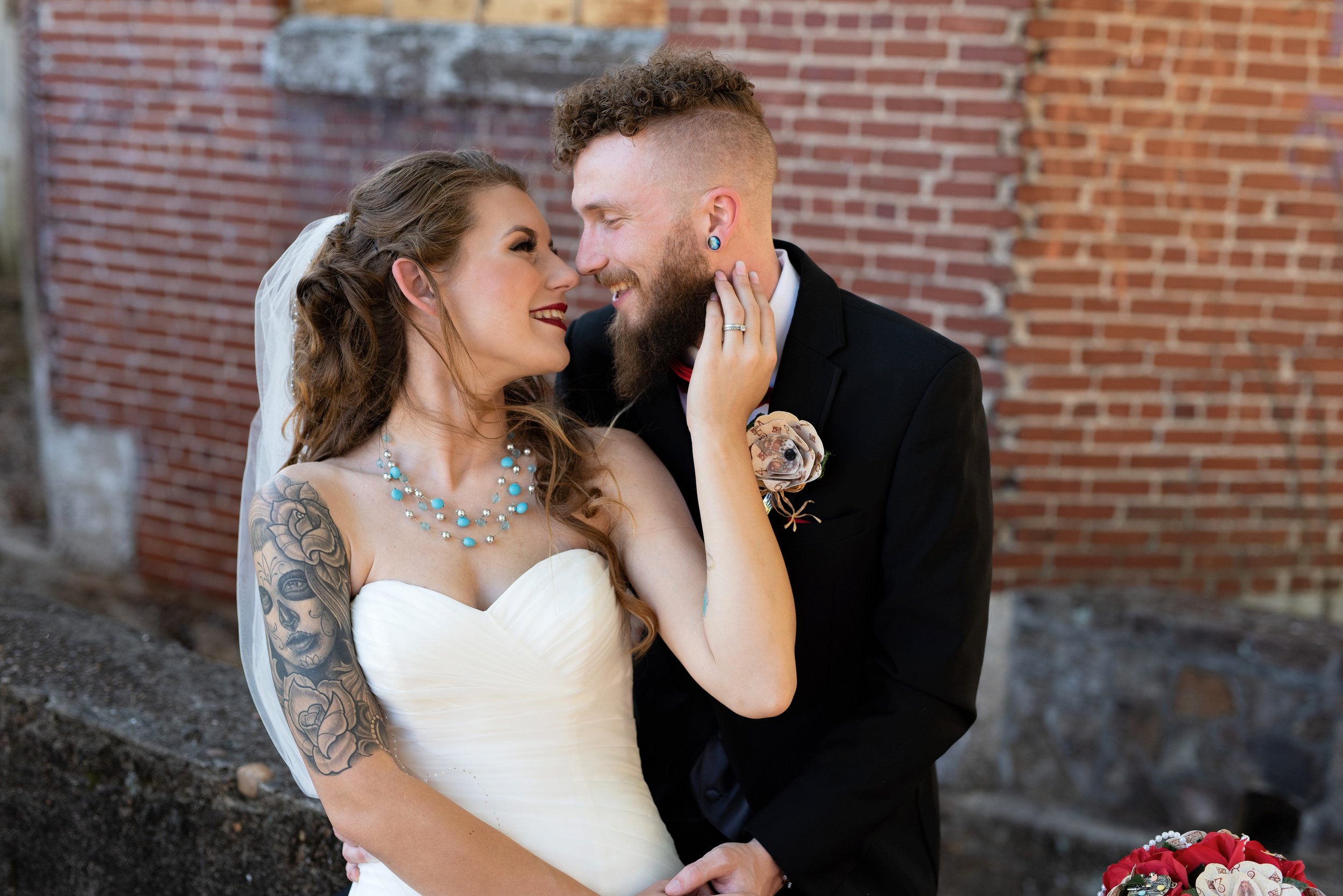 Bride and groom photographed by Matt and Shea Photography