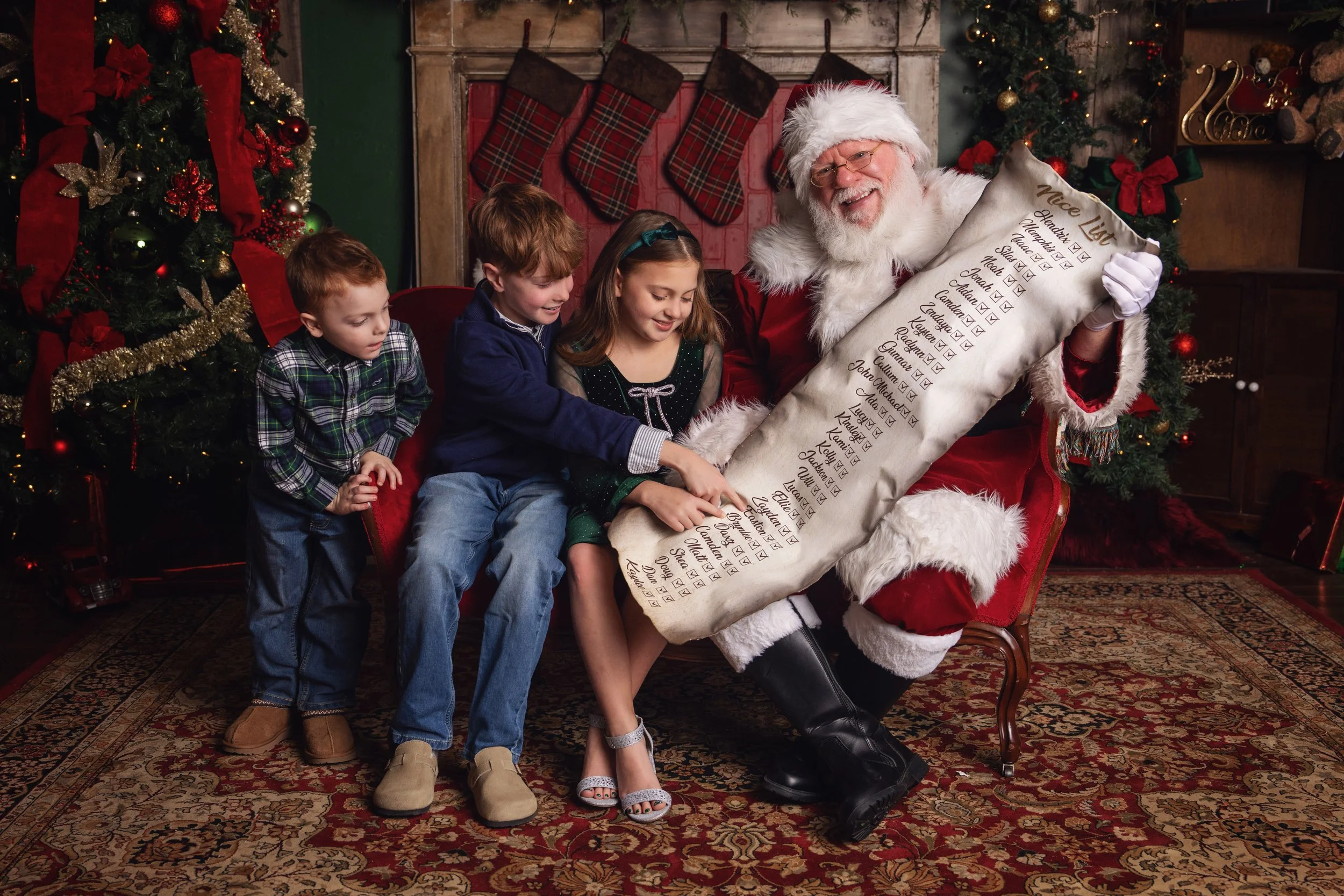 Santa Christmas Session Chattanooga