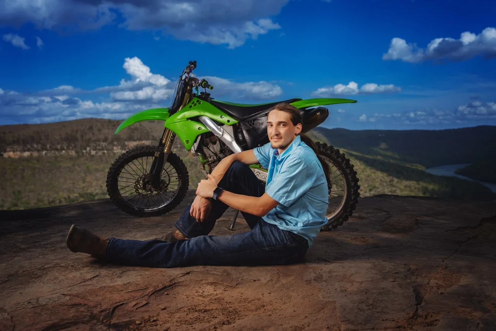Senior guy portrait by Matt and Shea Photography