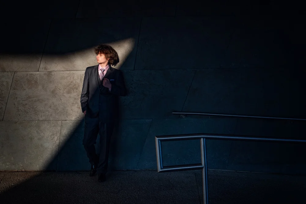 Senior guy portrait by Matt and Shea Photography