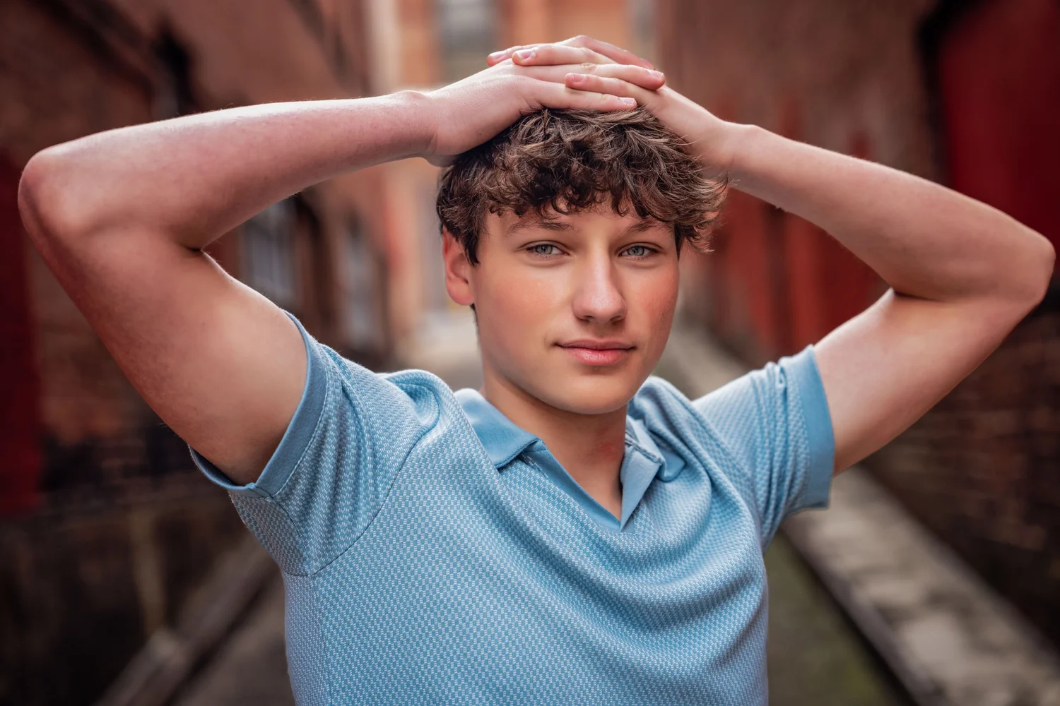 Chattanooga senior guy portrait 91