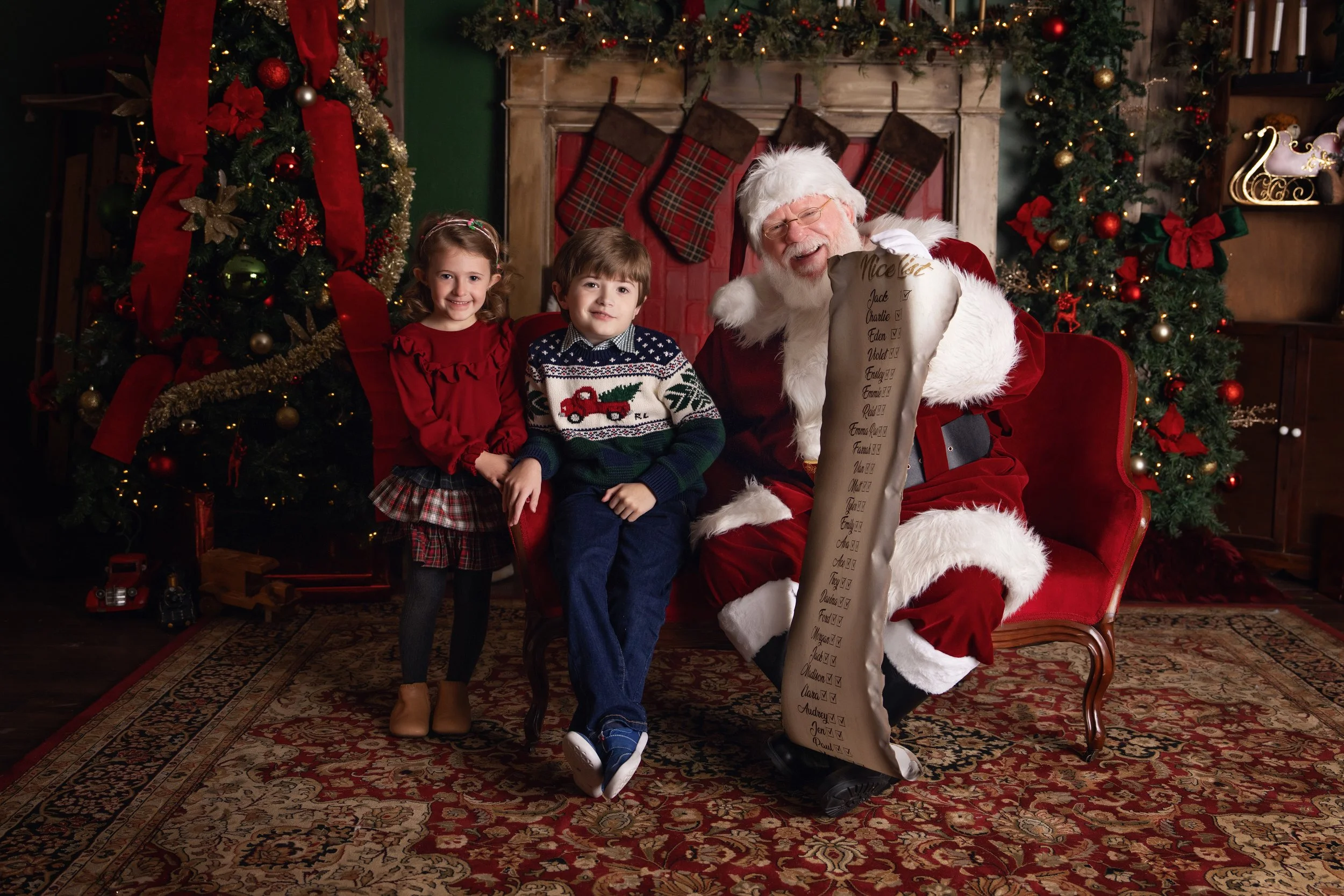 Santa Christmas Session Chattanooga