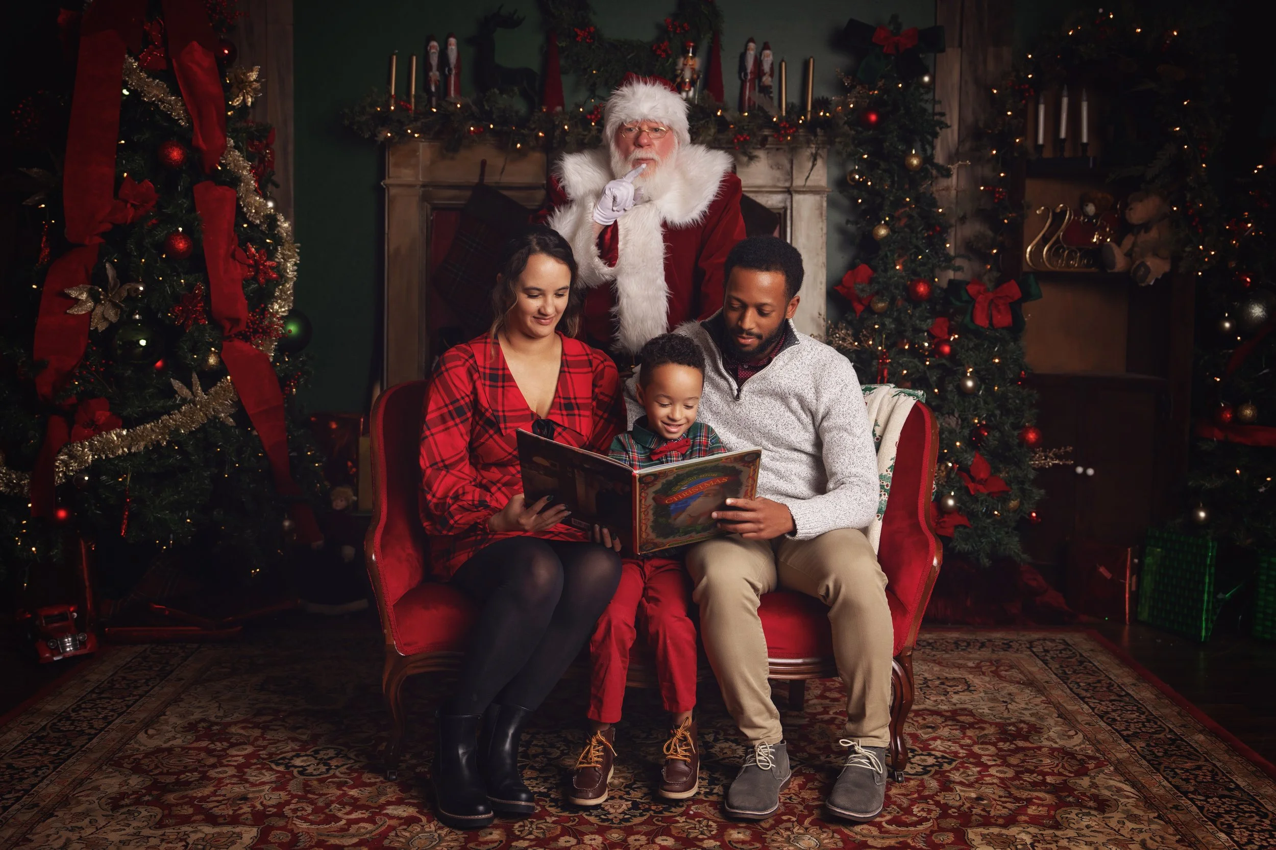 Santa Christmas Session Chattanooga