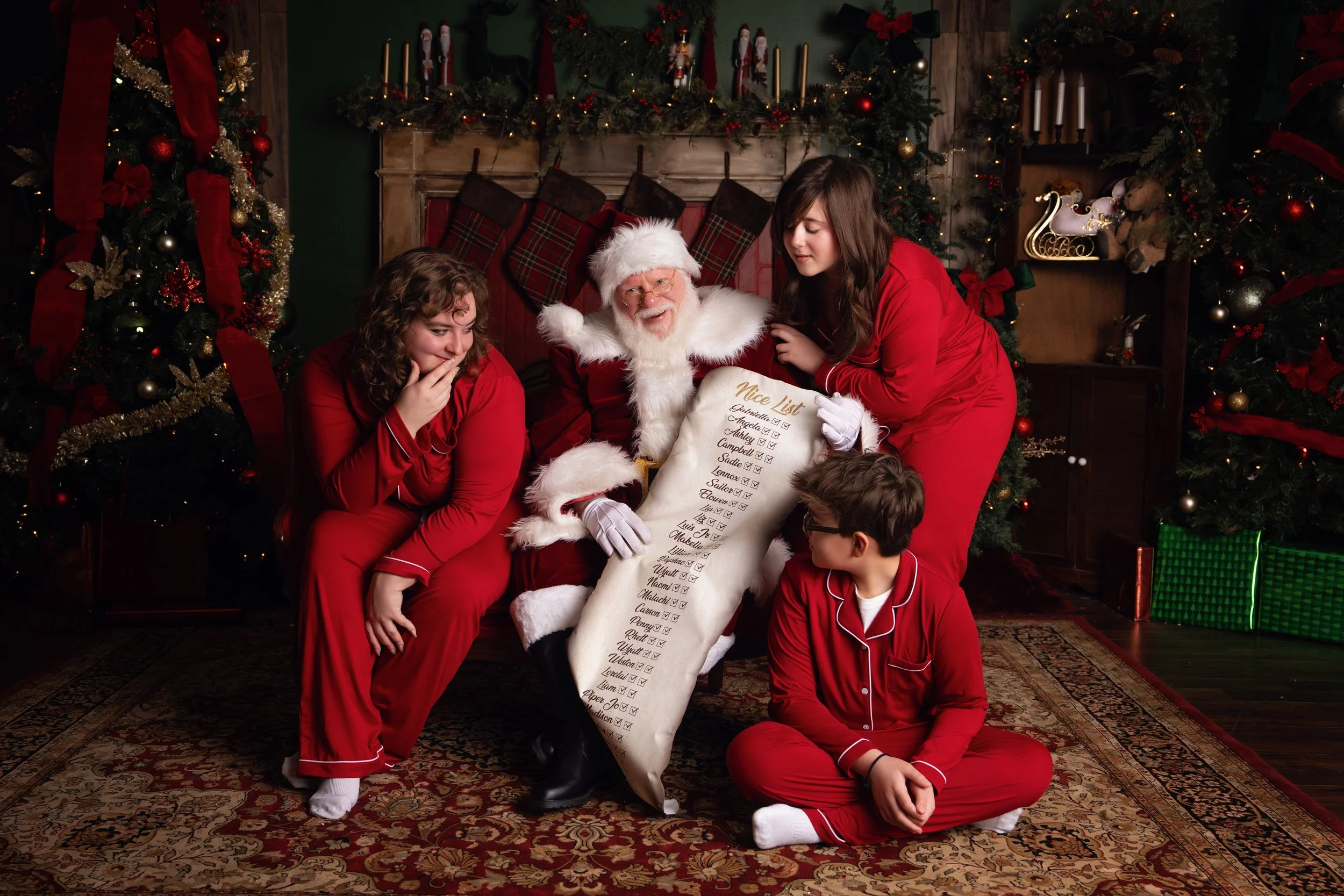 Santa Christmas Session Chattanooga
