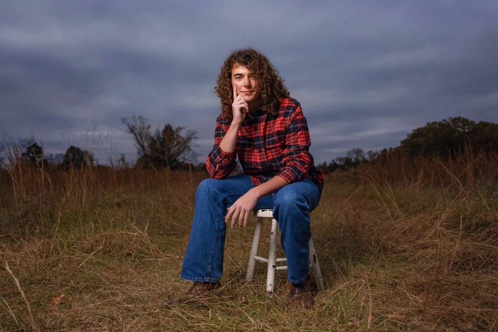 Senior guy portrait by Matt and Shea Photography