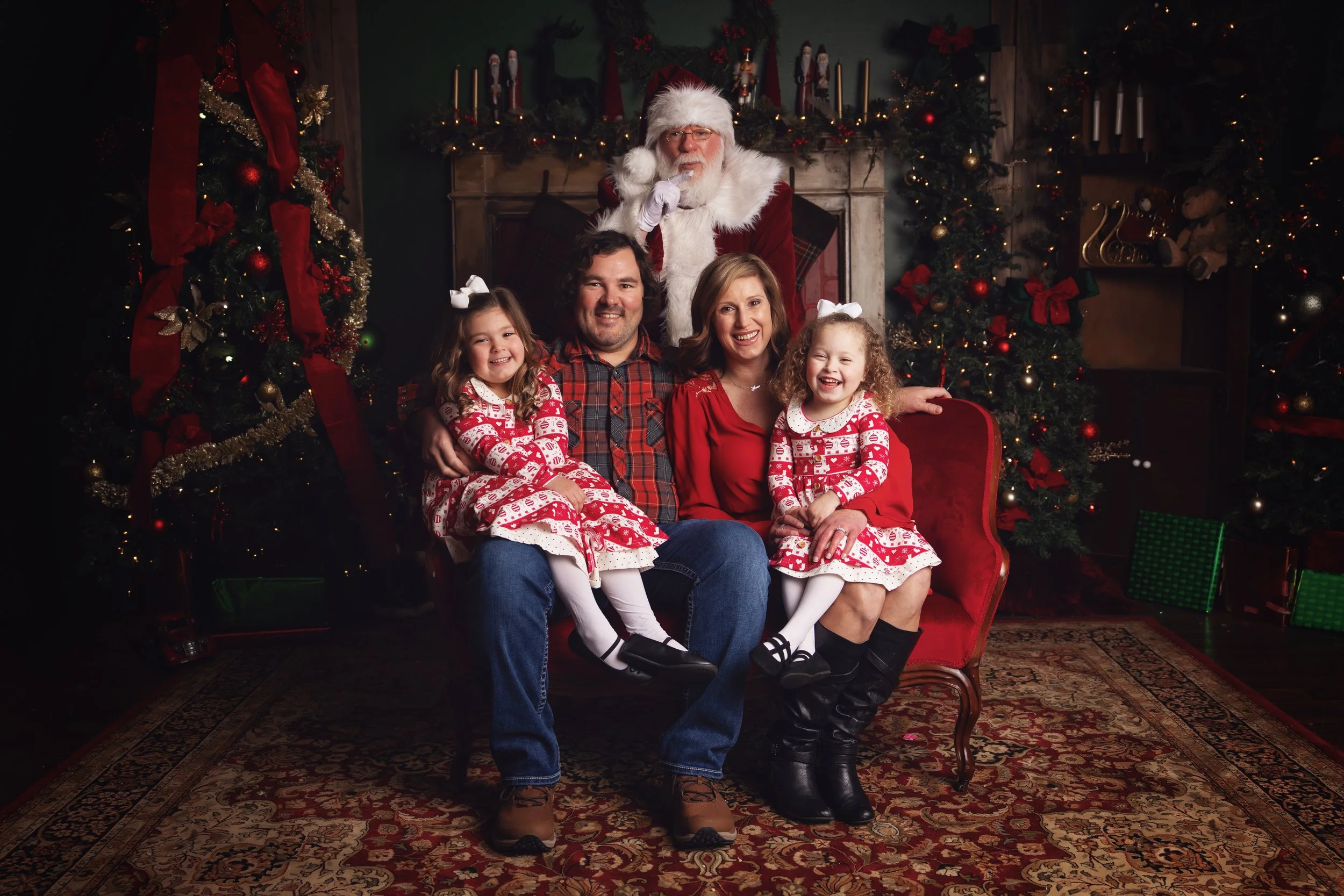 Santa Christmas Session Chattanooga