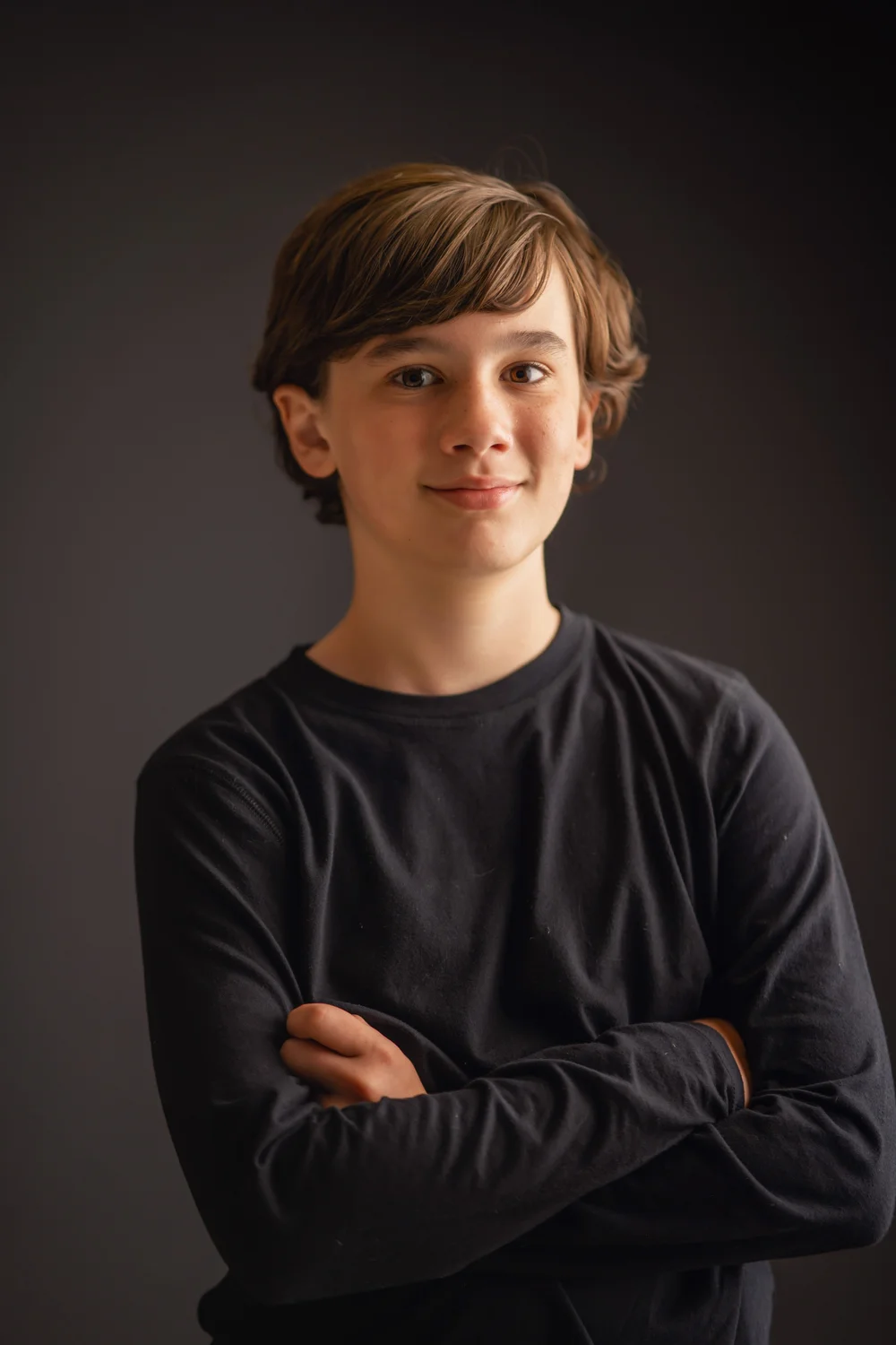 Professional talent branding portrait by Matt and Shea Photography