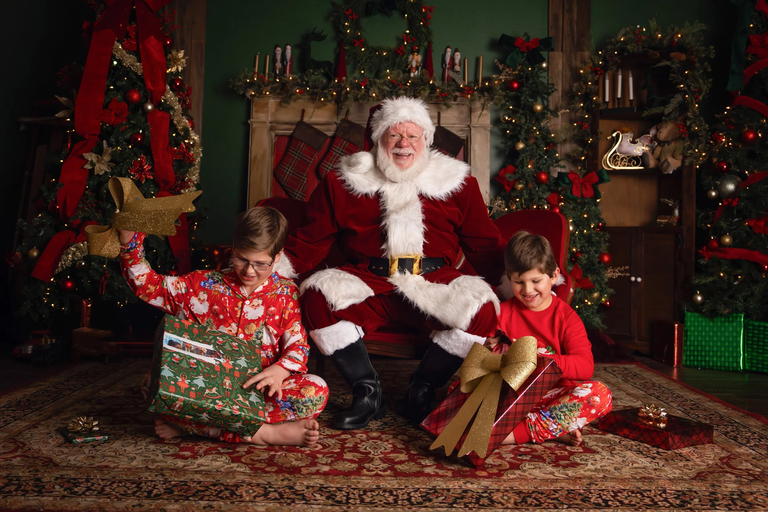 Santa Christmas Session Chattanooga