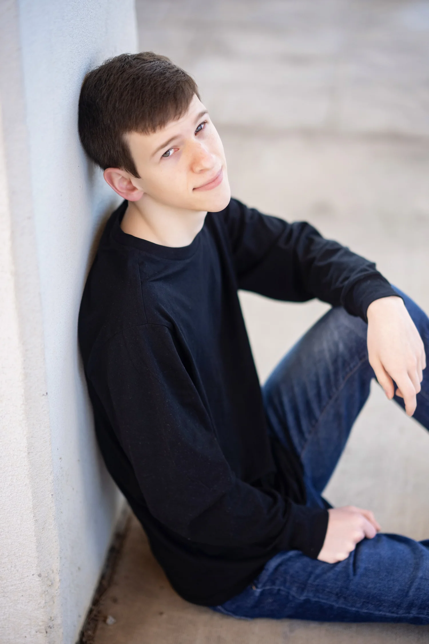 Chattanooga senior guy portrait 86